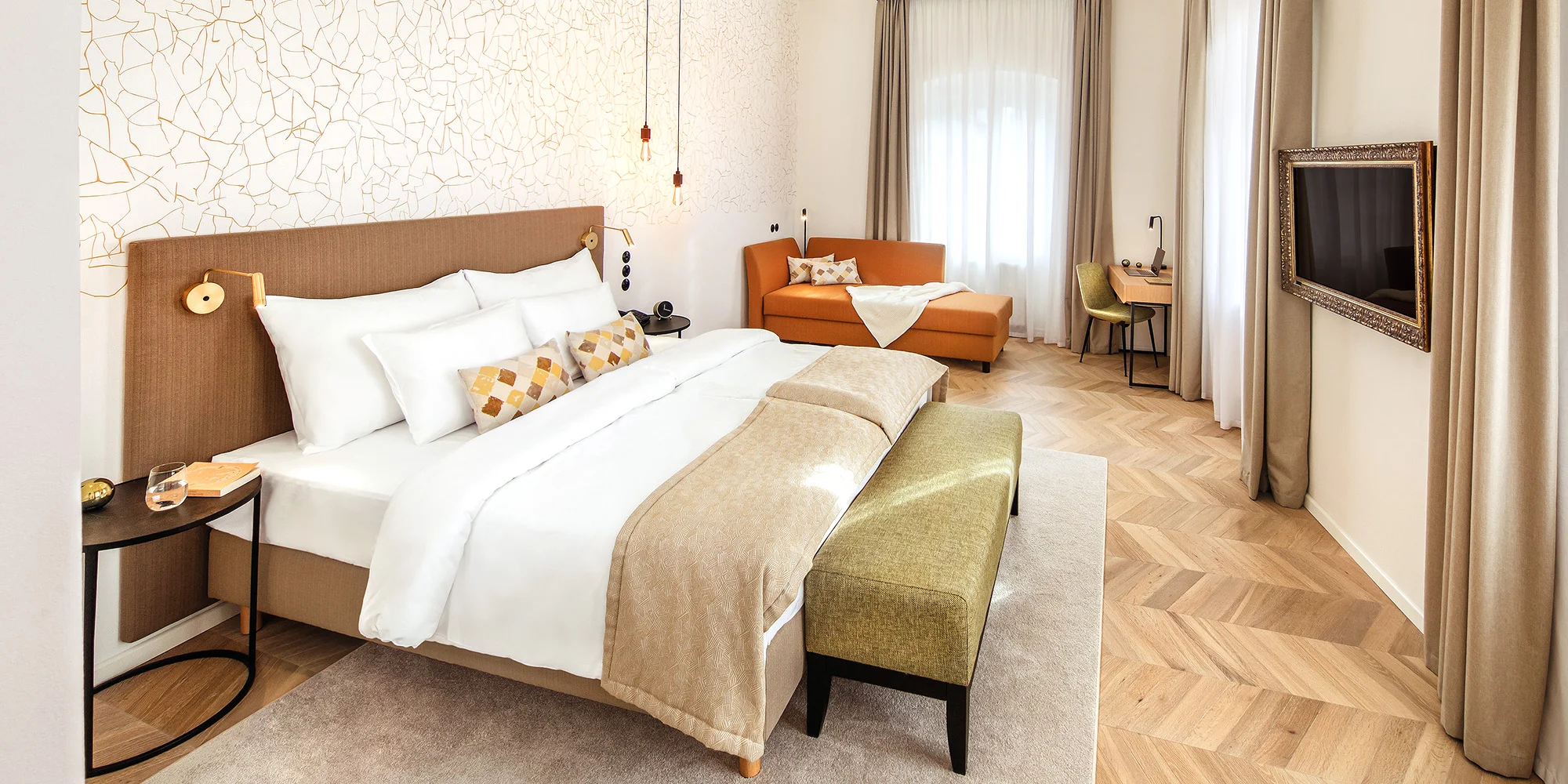 Romantika v krásném hotelu v srdci Krumlova se snídaní
