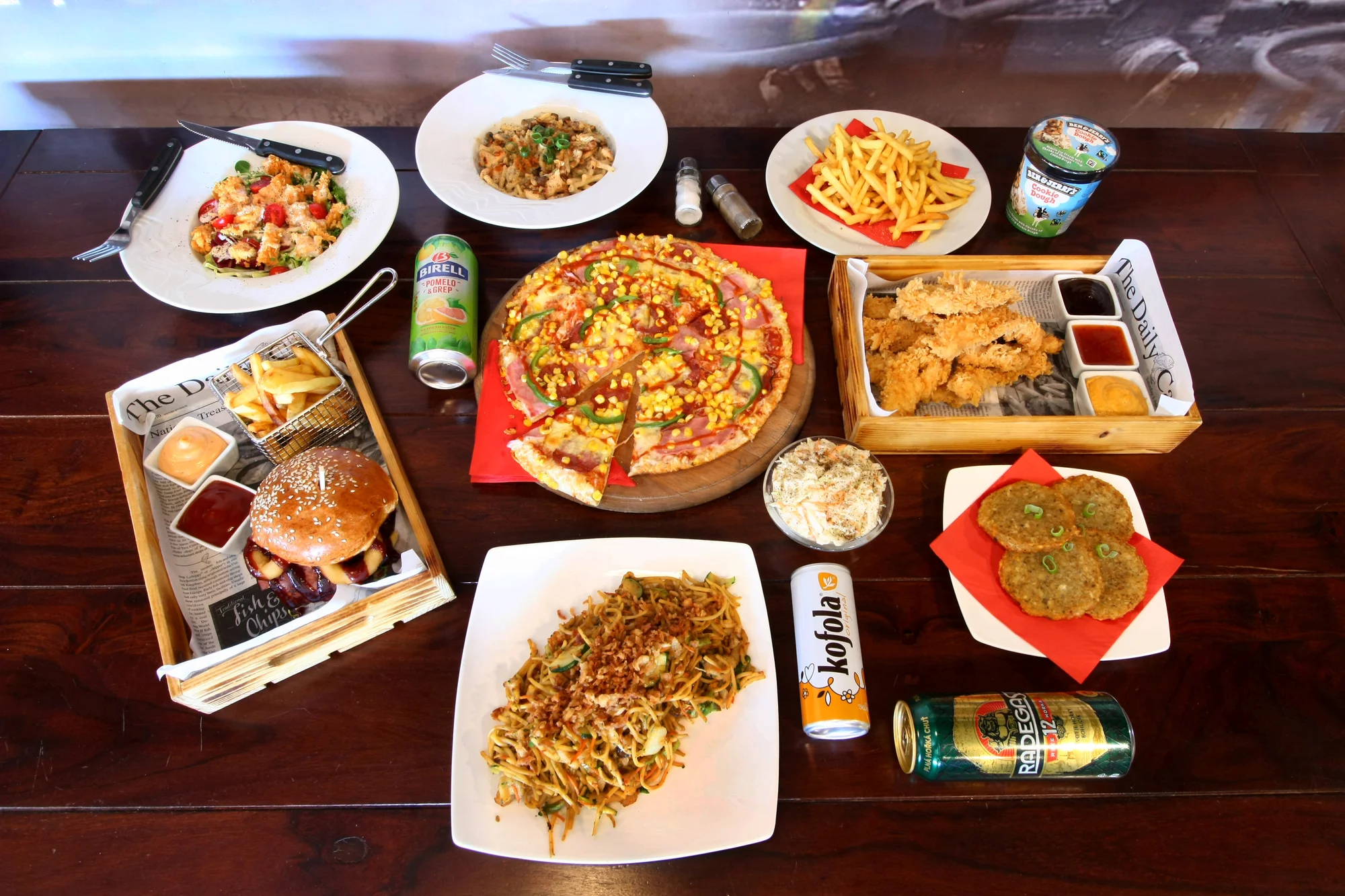 Kašpárkova pizza: otevřené vouchery na celé menu včetně nápojů, 250, 500 a 1000 Kč