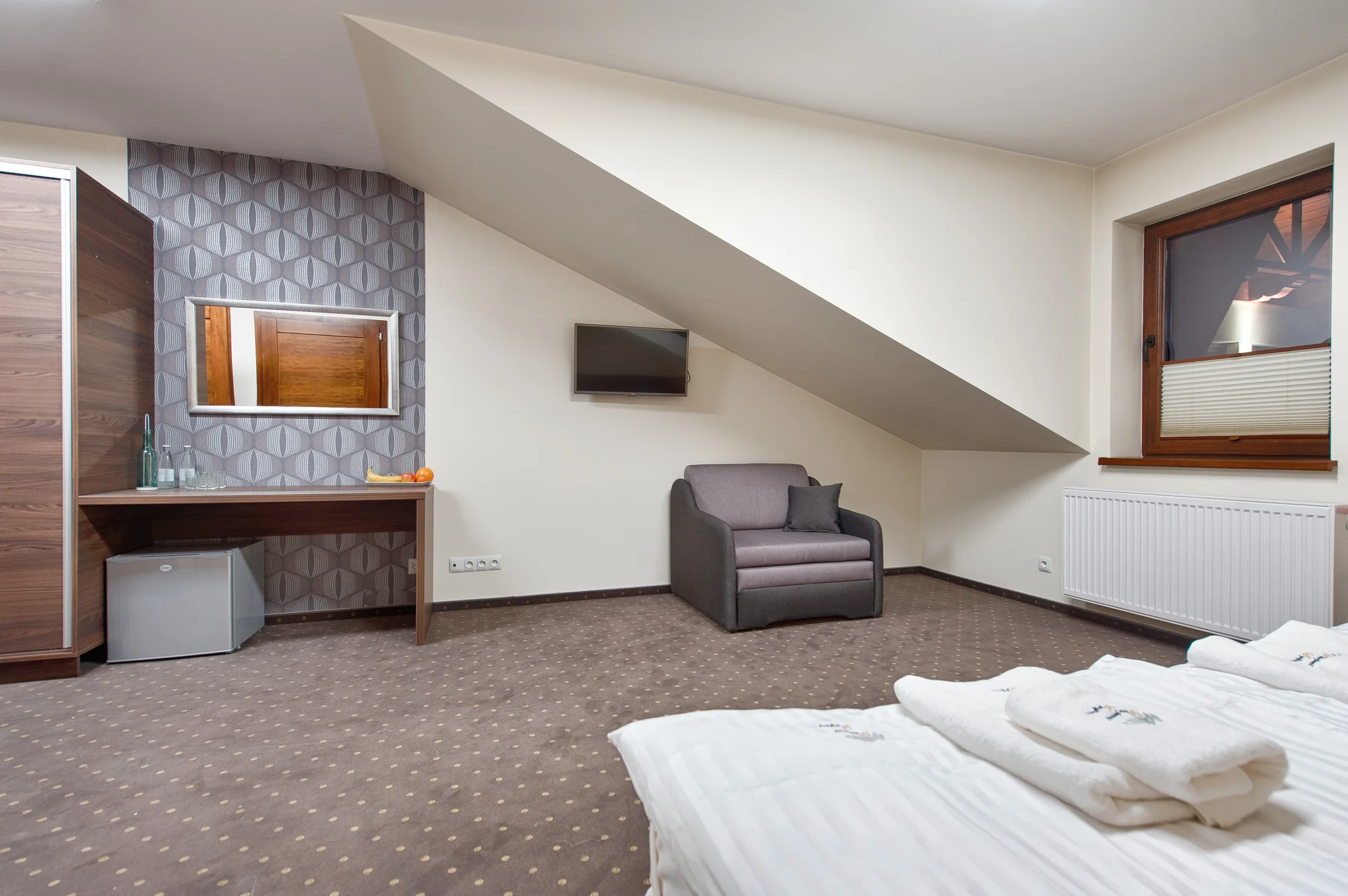 Moderní horský hotel u Zakopaného: snídaně a vstupy do termálů
