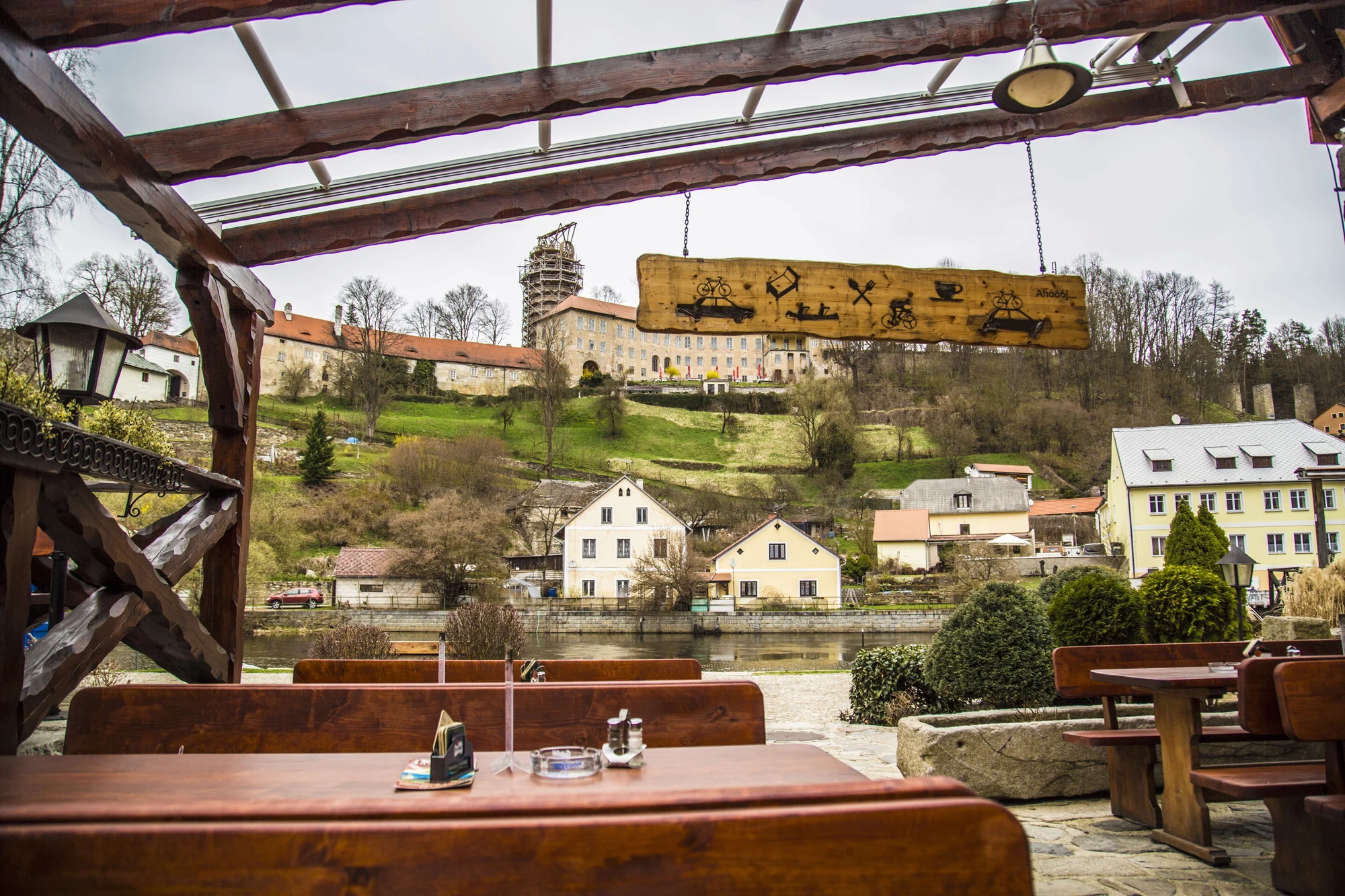 Romantika nebo rodinná pohoda v Rožmberku: jídlo, privátní wellness i prohlídka pivovar