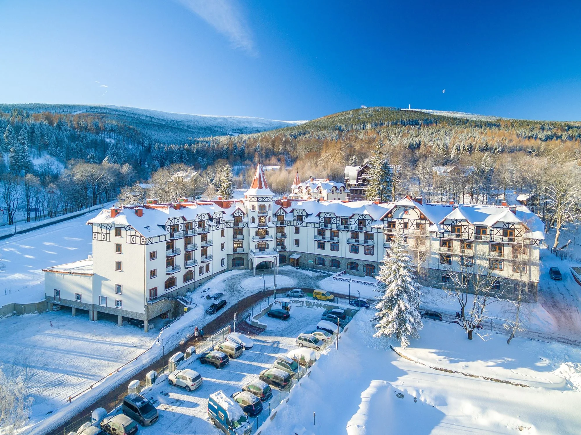 Dovolená v polských Jizerkách pro páry i rodiny: wellness a snídaně či polopenze