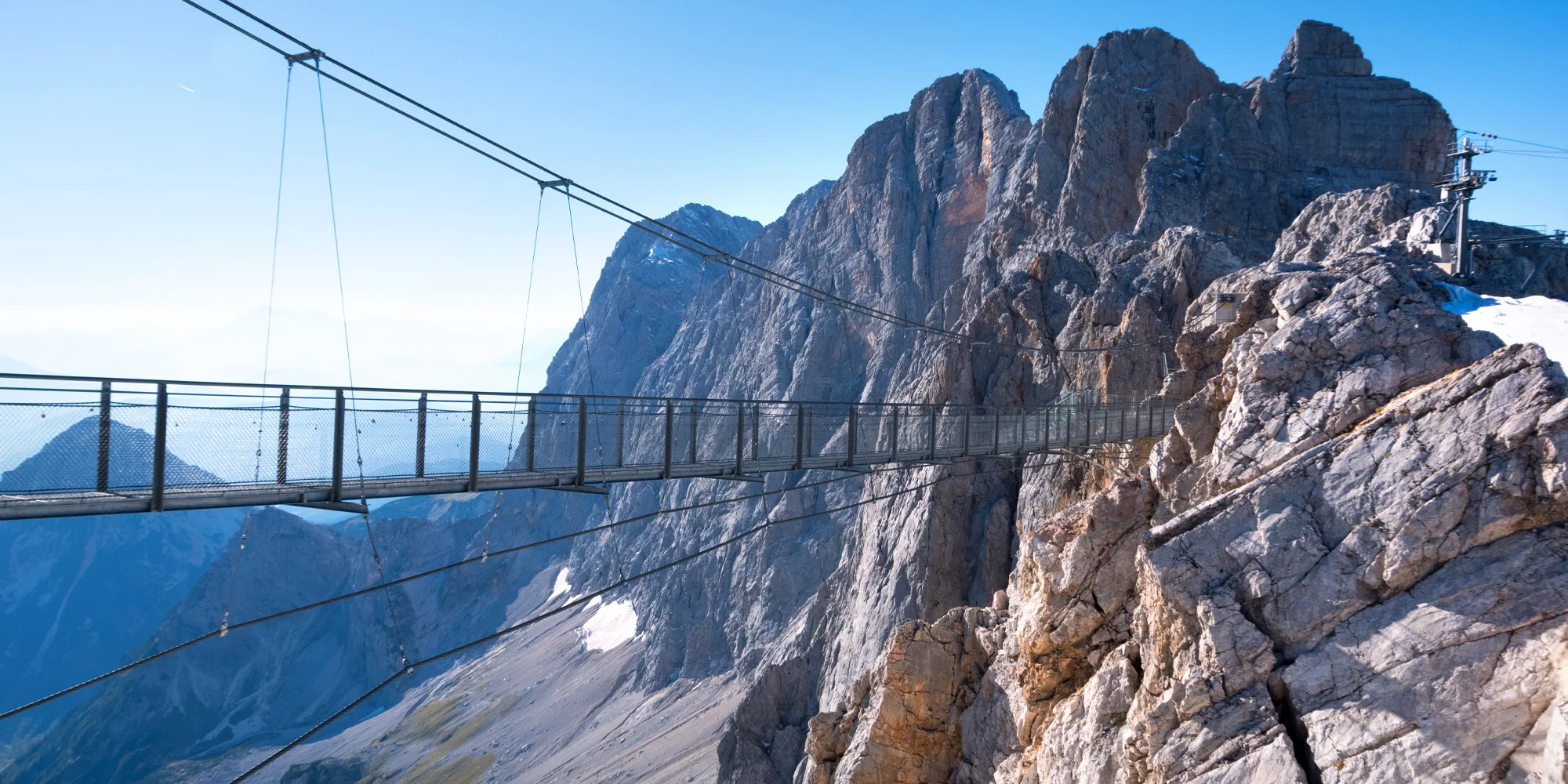 Dachstein pro odvážné: nebeská stezka, visutý most a schody do prázdna