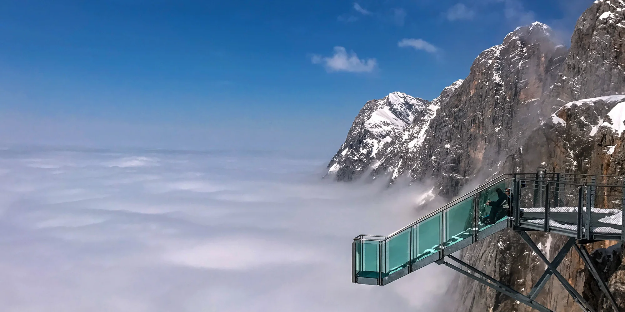 Dachstein pro odvážné: nebeská stezka, visutý most a schody do prázdna