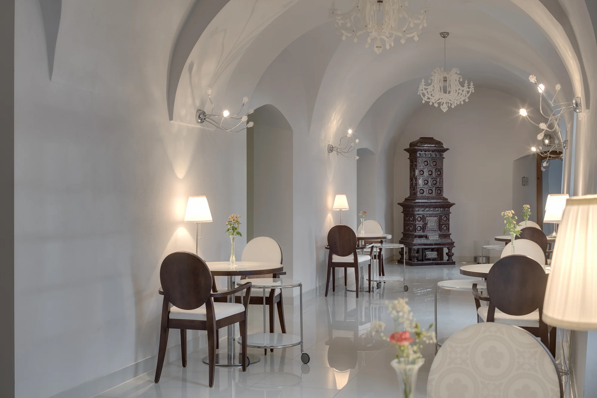 Tříchodové obědové menu v zámecké restauraci Honoria Chateau Herálec*****