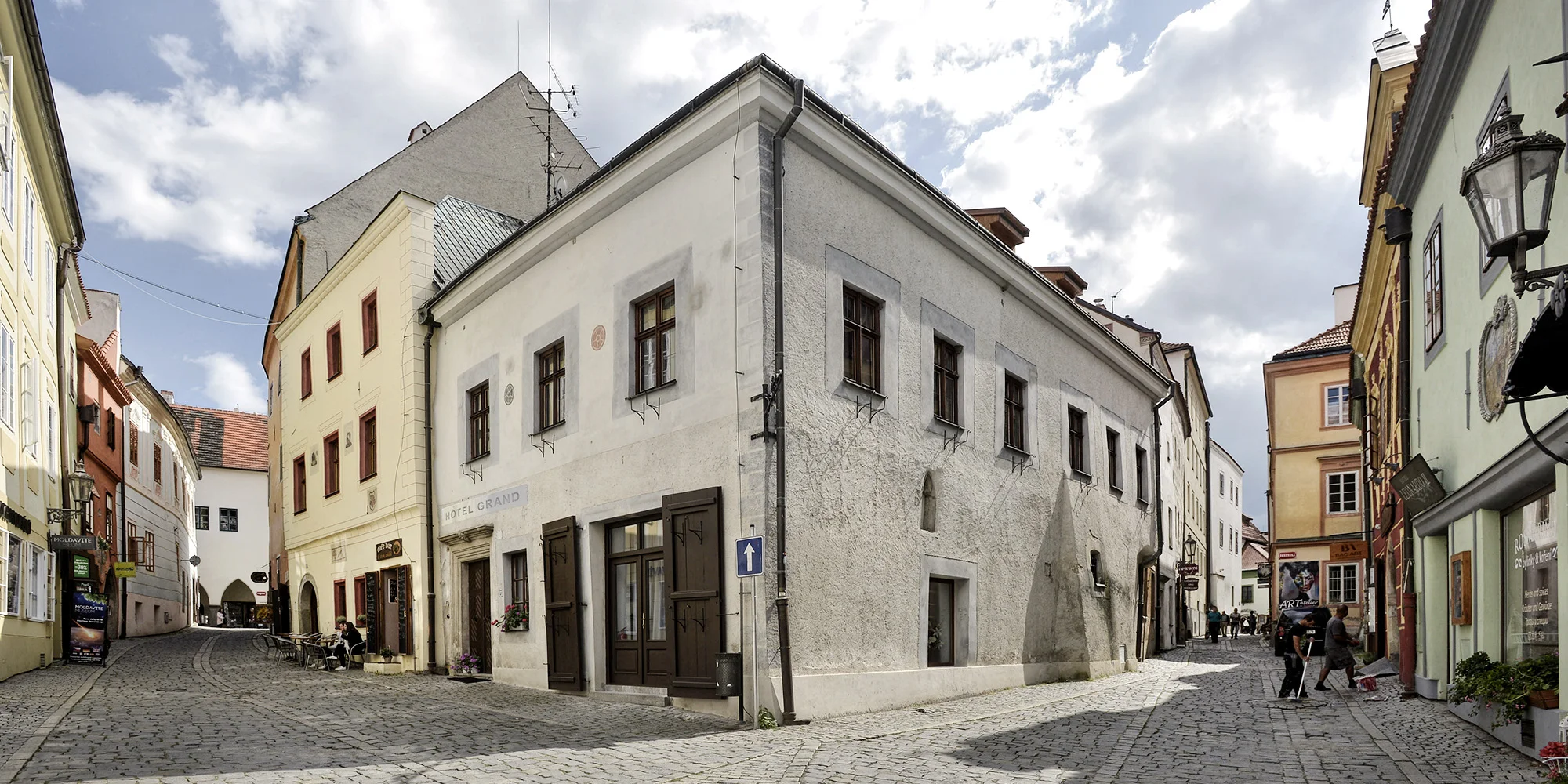 Pobyt v centru Českého Krumlova se snídaní či polopenzí a lahví sektu