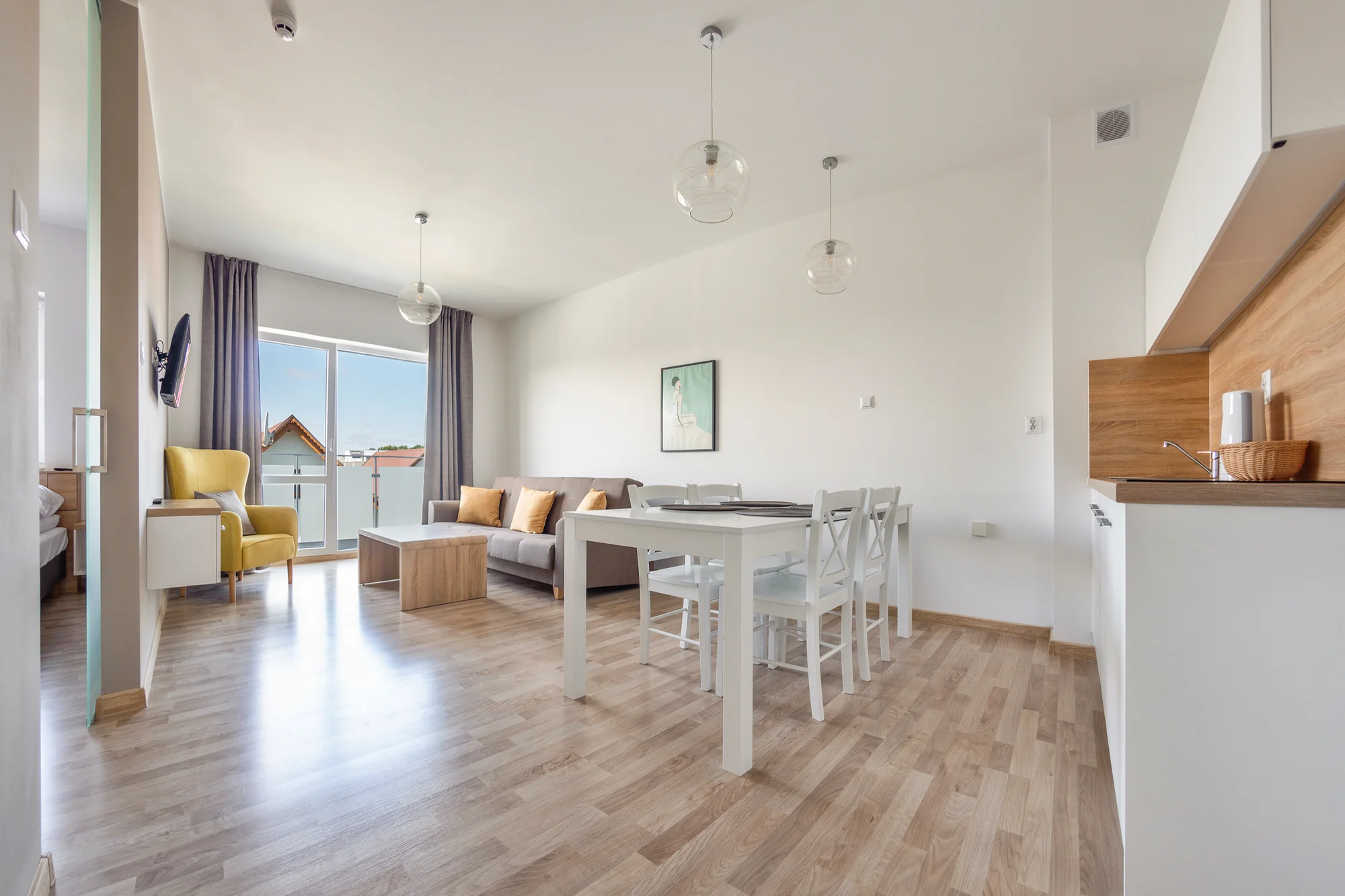 Až 15 dní pohody u Baltského moře: moderní apartmán s kuchyňkou