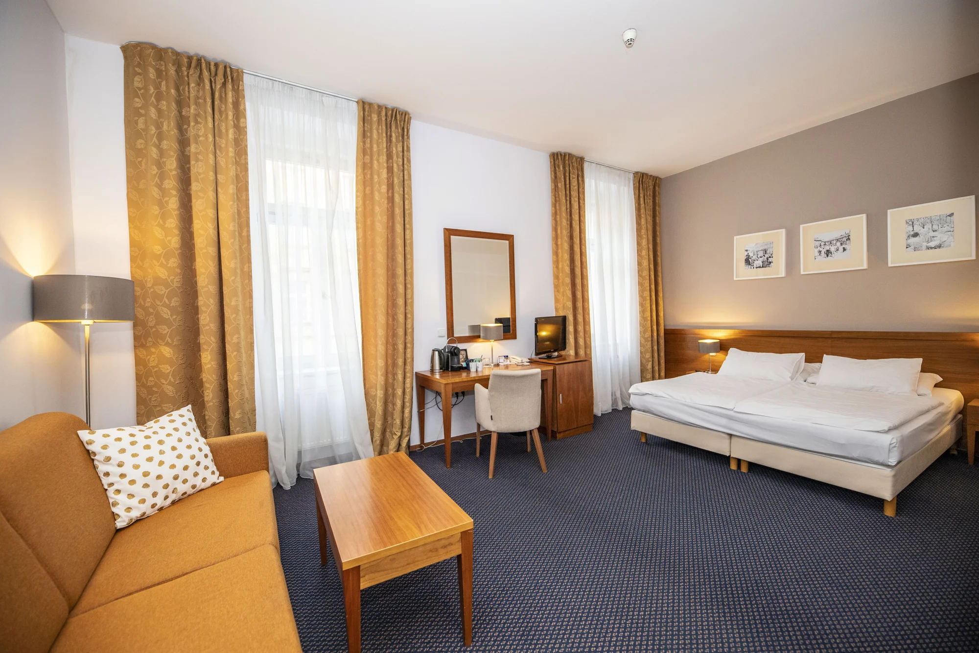 Ubytování se snídaněmi v elegantním hotelu pár kroků od O2 areny