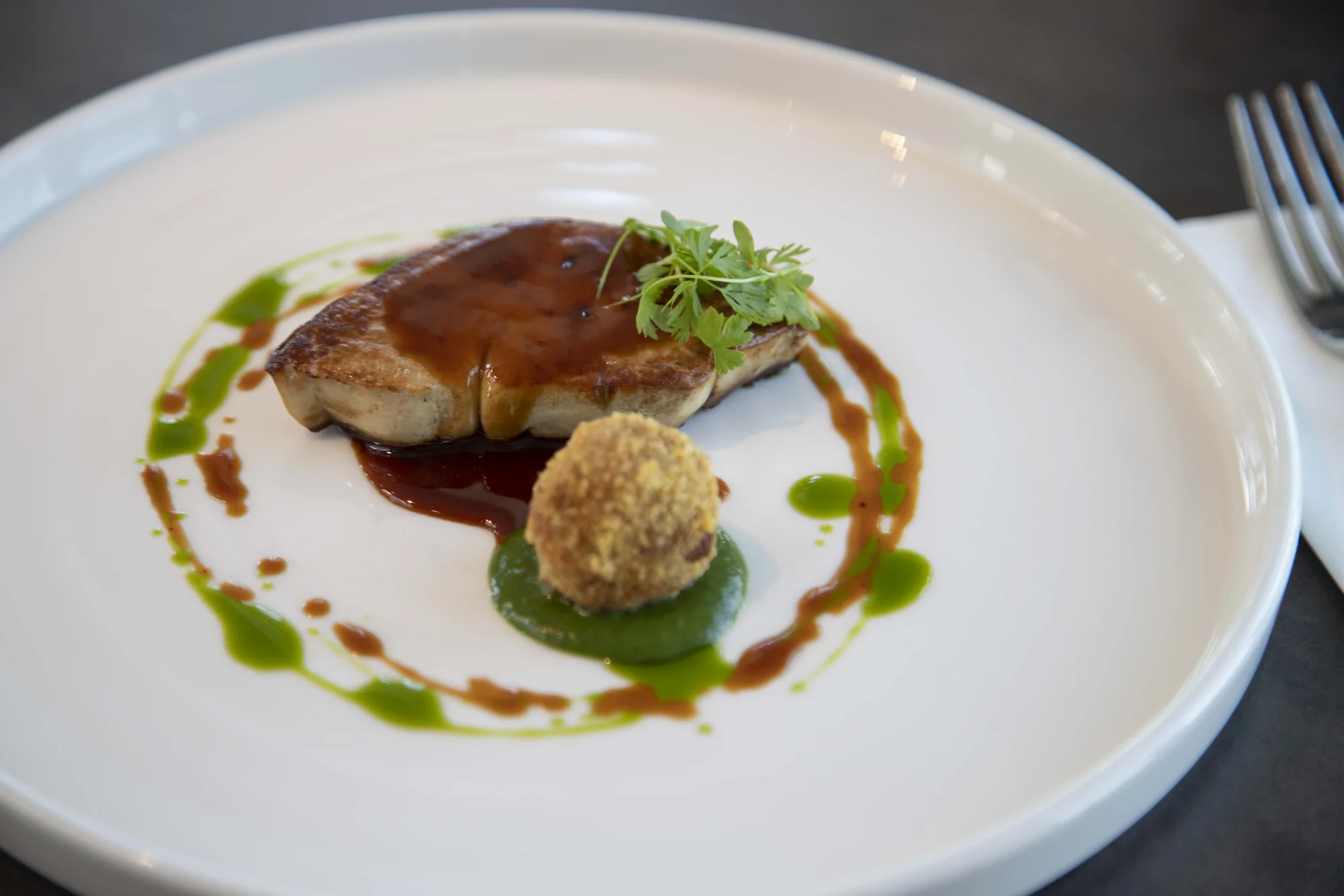 5chodové degustační menu v restauraci Ginger & Fred i s vinným párováním