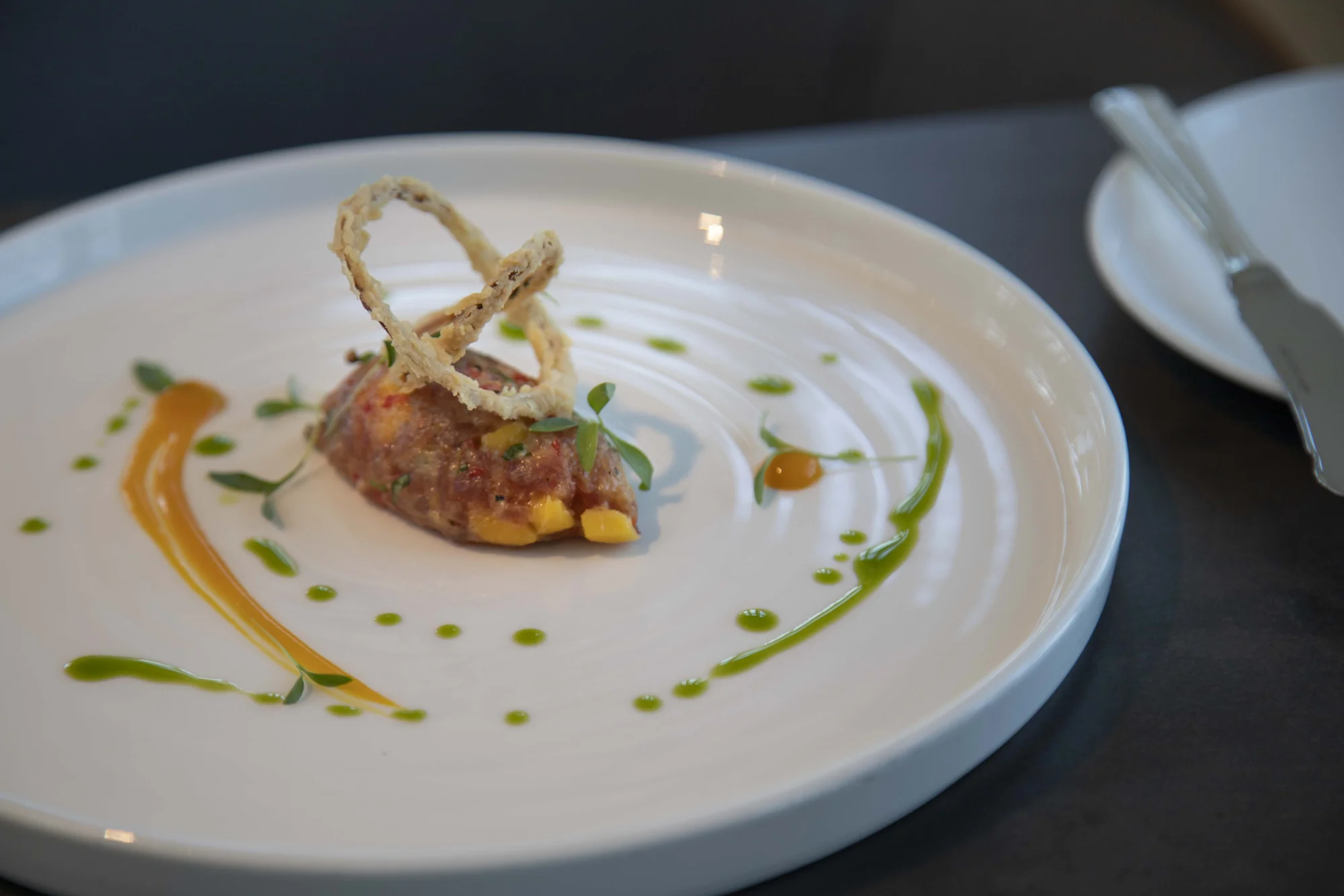 5chodové degustační menu v restauraci Ginger & Fred i s vinným párováním