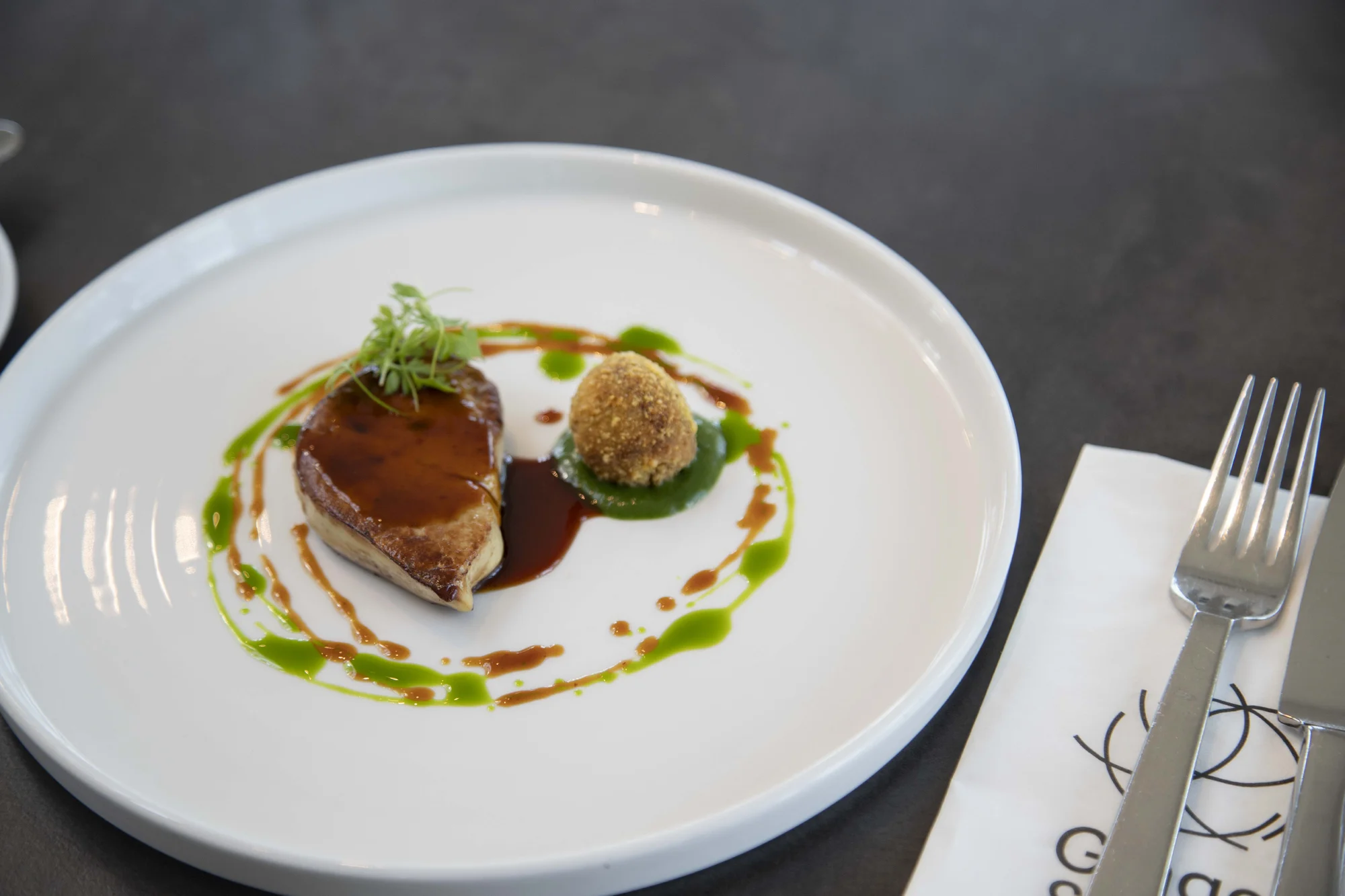 5chodové degustační menu v restauraci Ginger & Fred i s vinným párováním