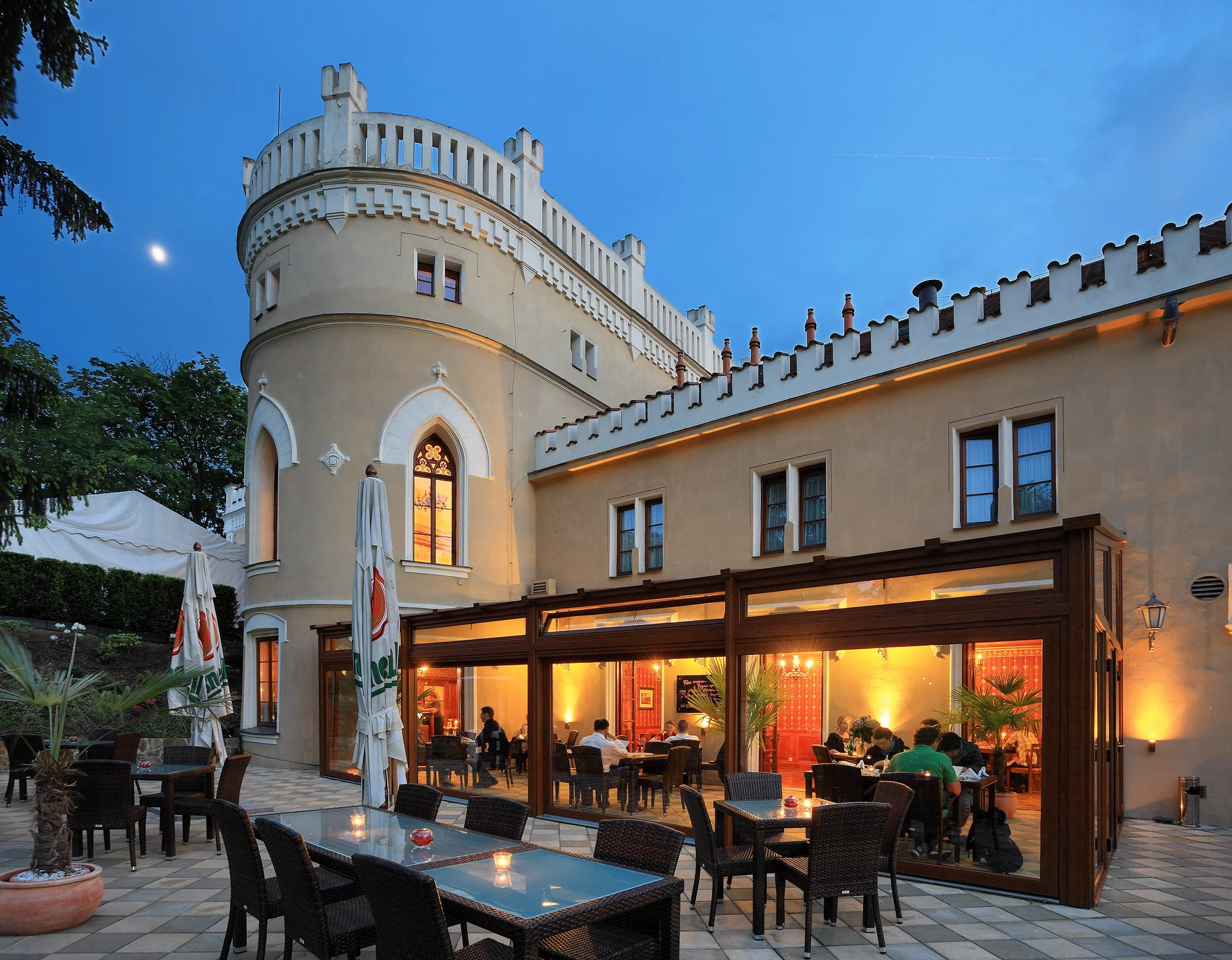 Degustační menu v Chateau St. Havel: 4 nebo 5 chodů i vinné párování