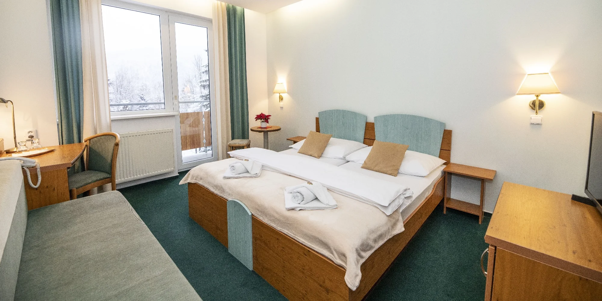 Pobyt ve Špindlerově Mlýně: hotel s polopenzí i vstup do wellness