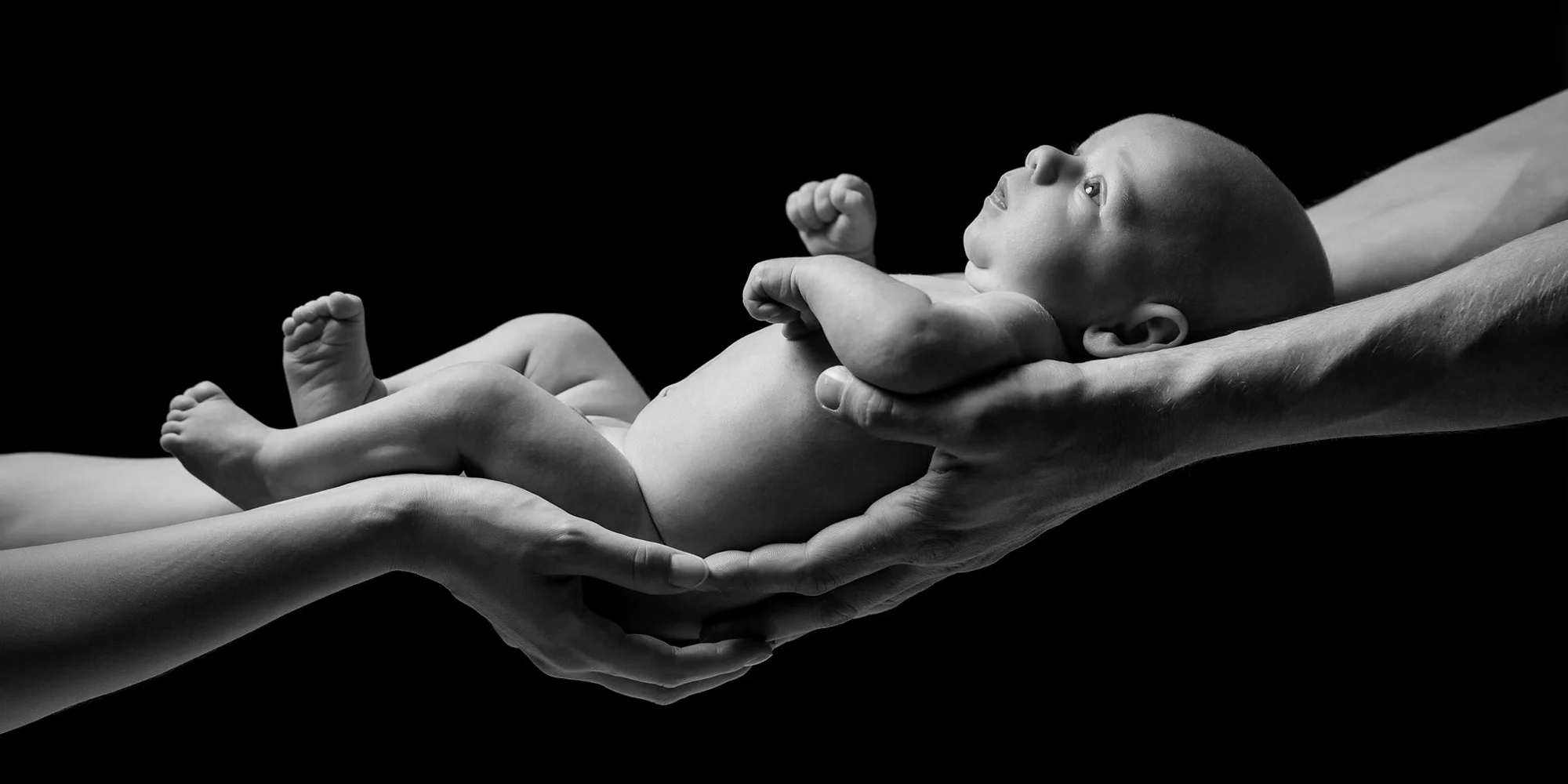 Rodinné a těhotenské focení v ateliéru: 3 retušované fotografie