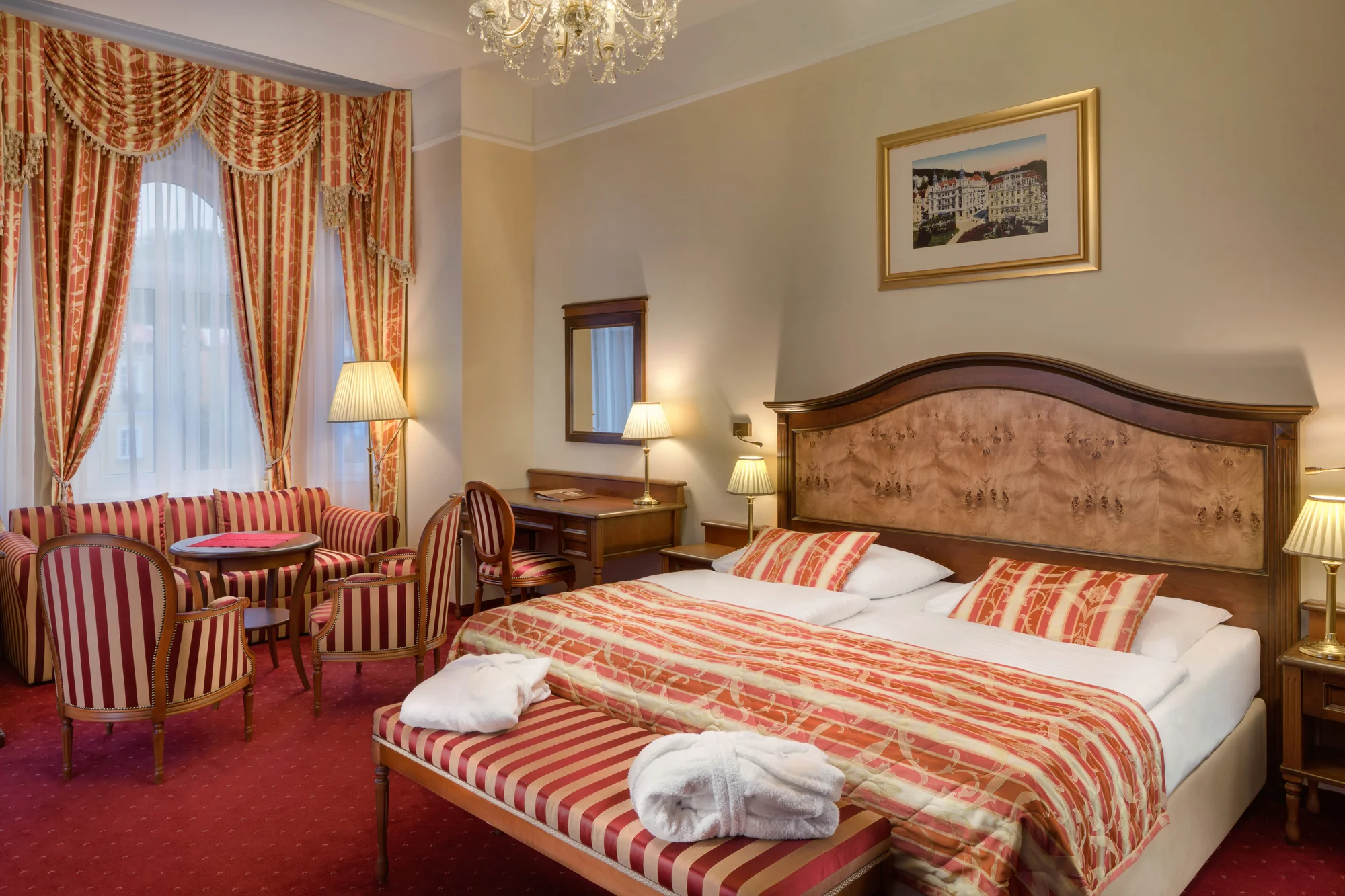 4* pobyt v centru Mariánských Lázní s polopenzí, wellness i procedurami