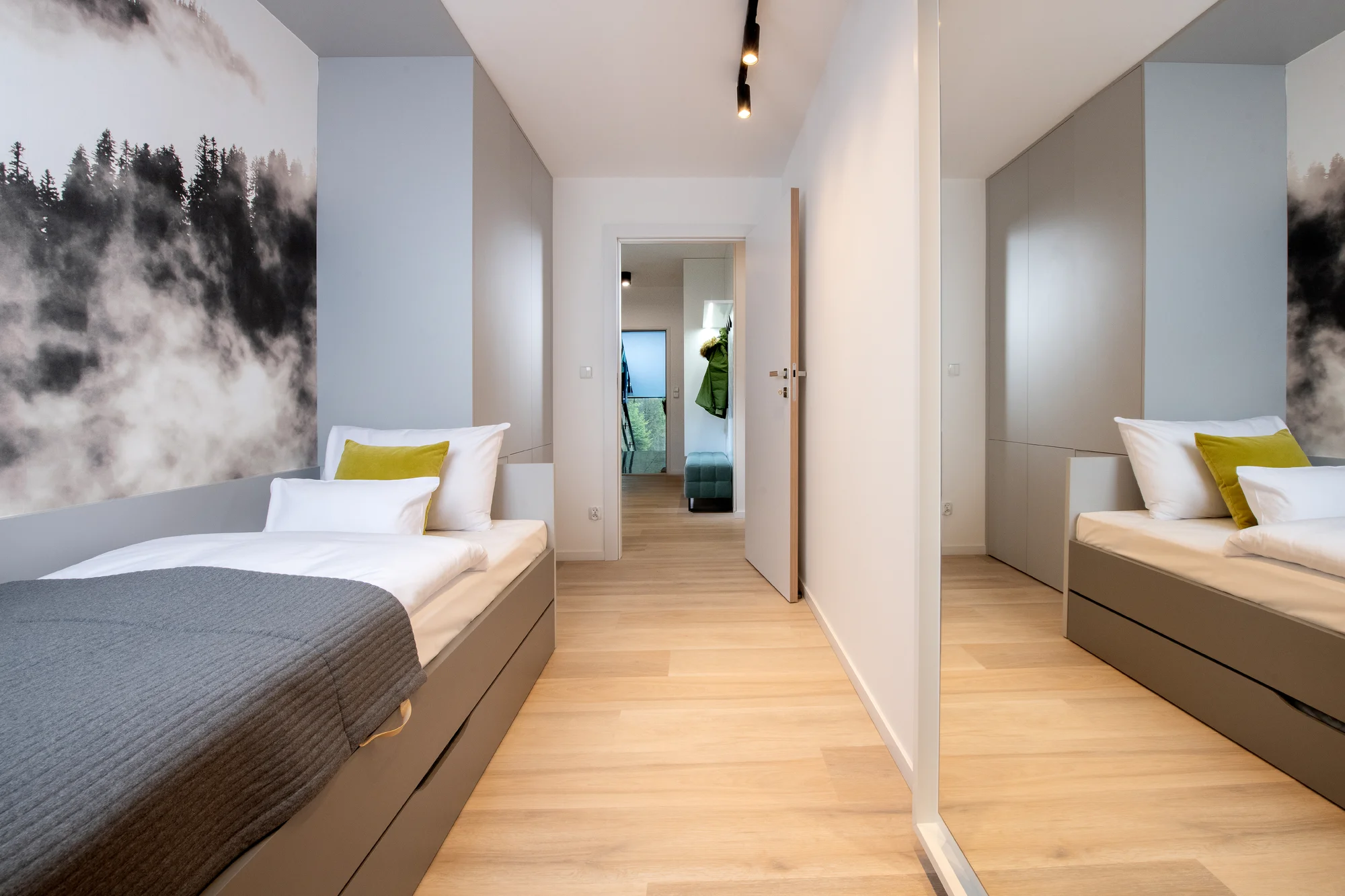 Moderní resort v polských Beskydech: apartmán s kuchyňkou, jídlo a neomezený wellness