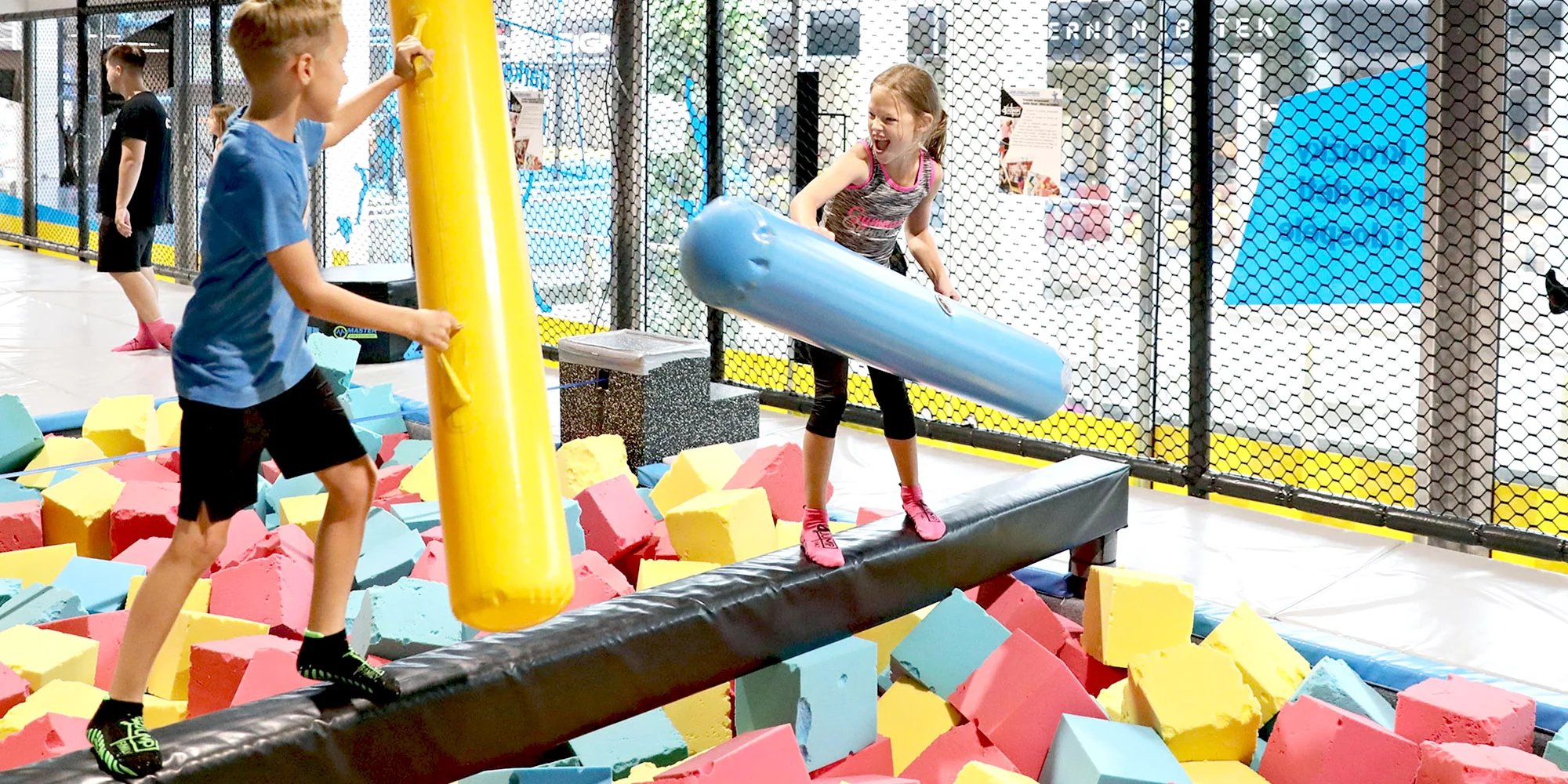 Jump Family Olomouc: 75 minut v trampolínovém centru se spoustou atrakcí