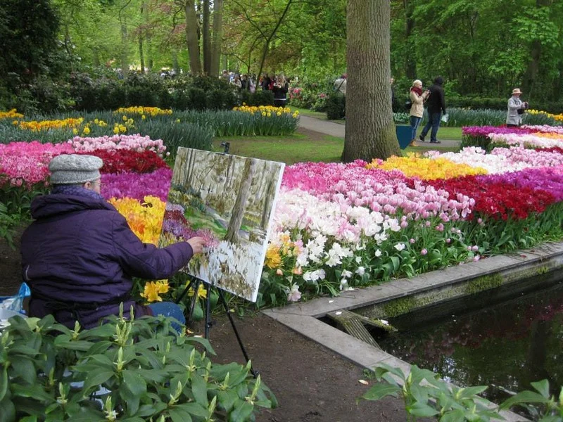 Do Holandska z Moravy: rozkvetlý park Keukenhof, květinové korzo i návštěva Amsterdamu