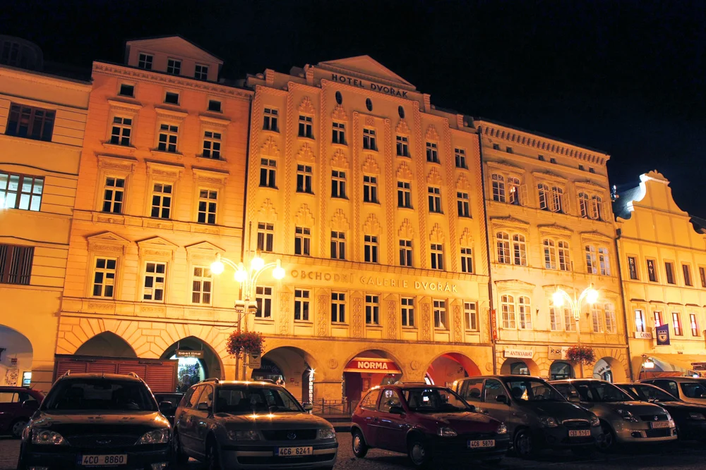 Pobyt v centru Českých Budějovic se snídaní