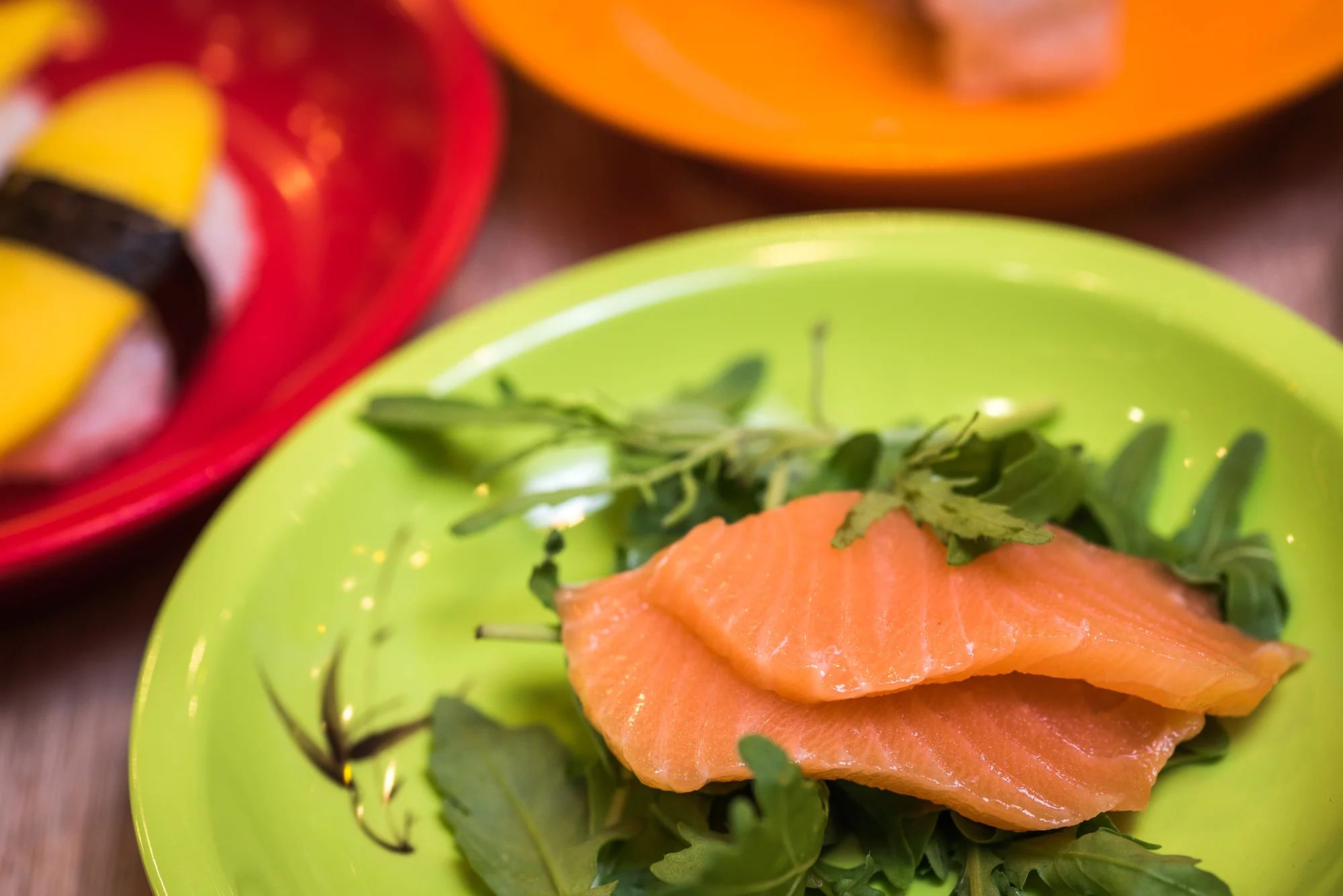 Running sushi: 2 hodiny neomezené konzumace sushi a dalších asijských specialit