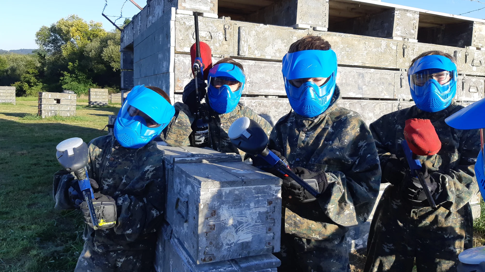 Junior paintball: 3hodinová hra nejen pro děti a teenagery (8–10 osob)
