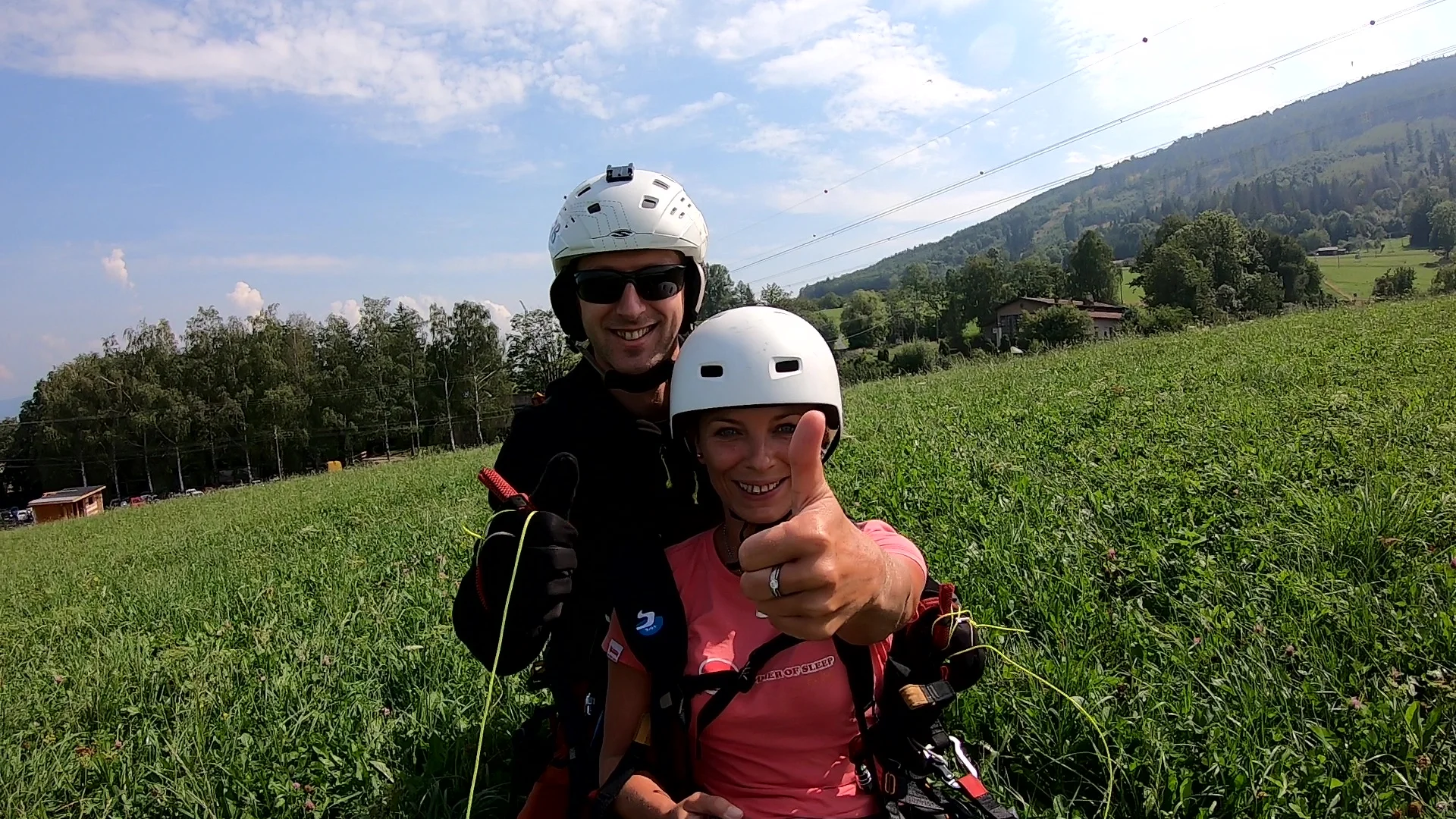 Tandemový paragliding: adrenalinový termický let v Beskydech pro 1 osobu