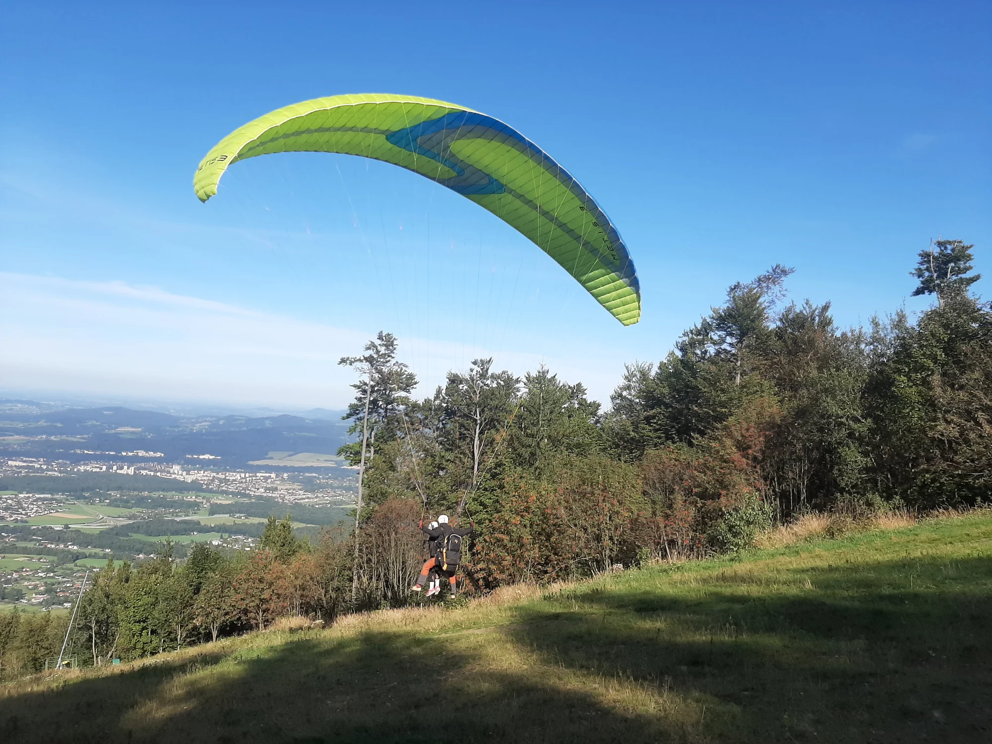 Tandemový paragliding: adrenalinový termický let v Beskydech pro 1 osobu