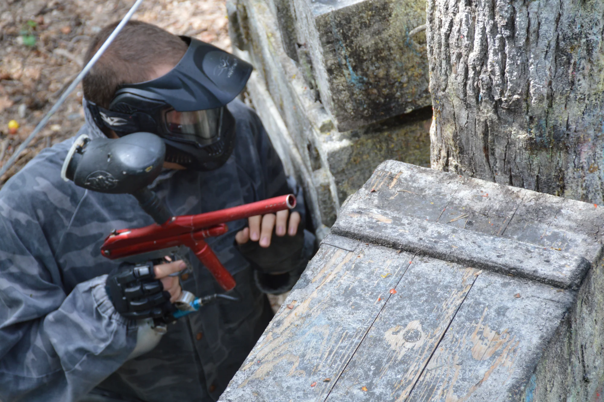 Dobijte adrenalin: 3hodinová paintballová zábava vč. kuliček a občerstvení