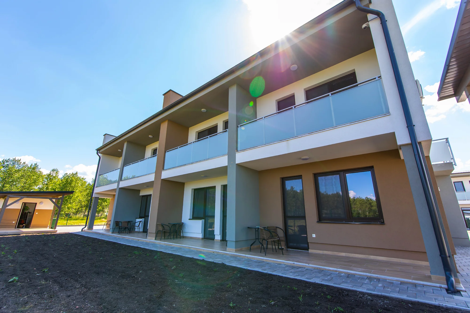 Dovolená pro pár i partu: studio či apartmán s balkonem, sleva na relax v termálech
