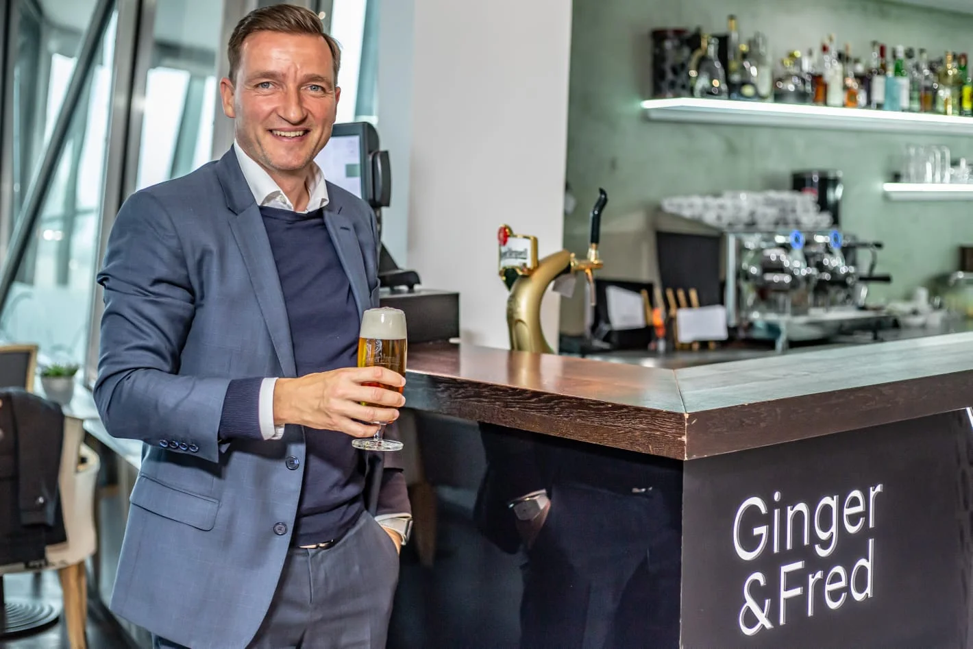Čtyřchodové obědové menu v restauraci Ginger & Fred v Tančícím domě pro 1 nebo 2 osoby