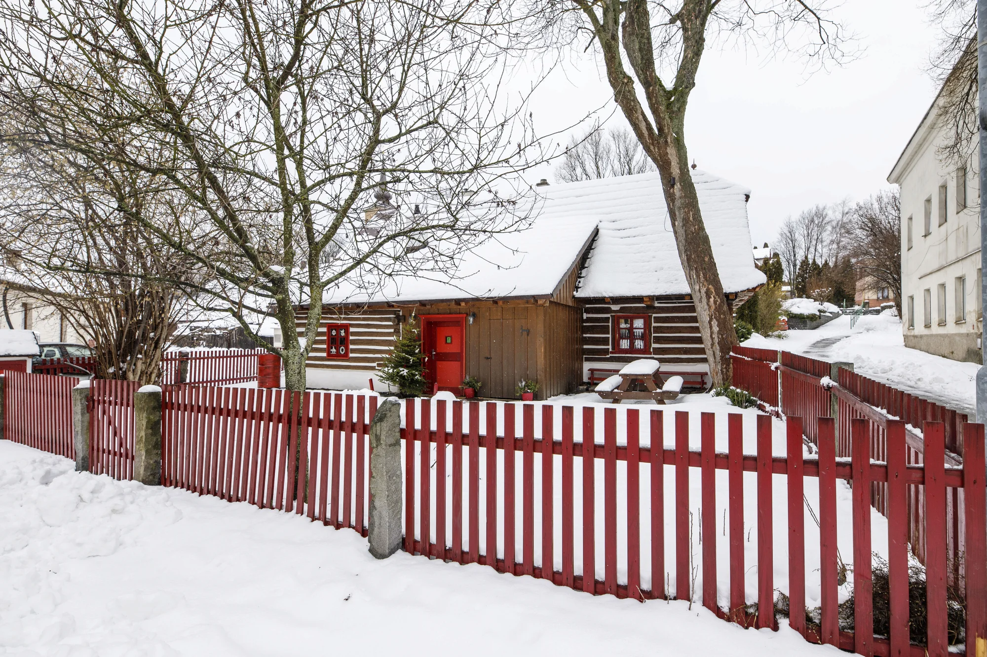 Pohádková Vysočina: pronájem stylové roubenky v Hlinsku až pro 8 výletníků