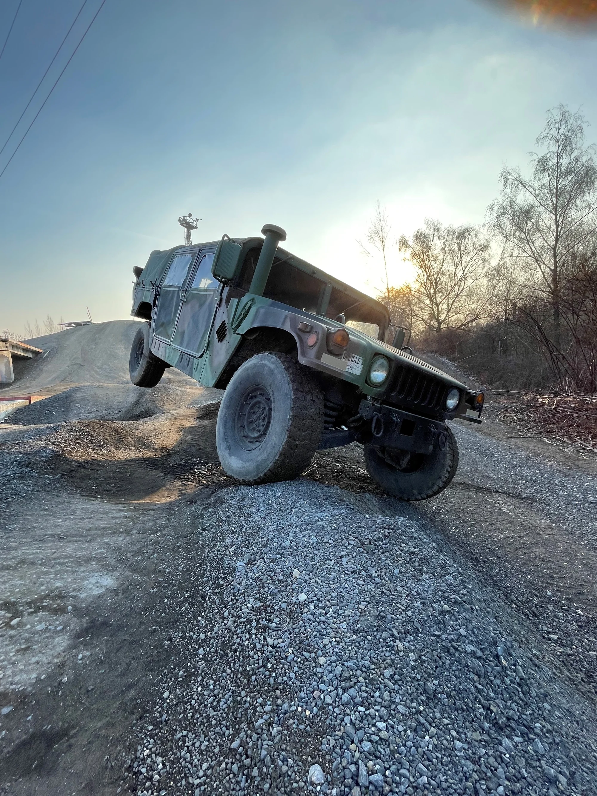 Drsná jízda terénním vozem Hummer H1: 15–60 min. spolujízdy či řízení