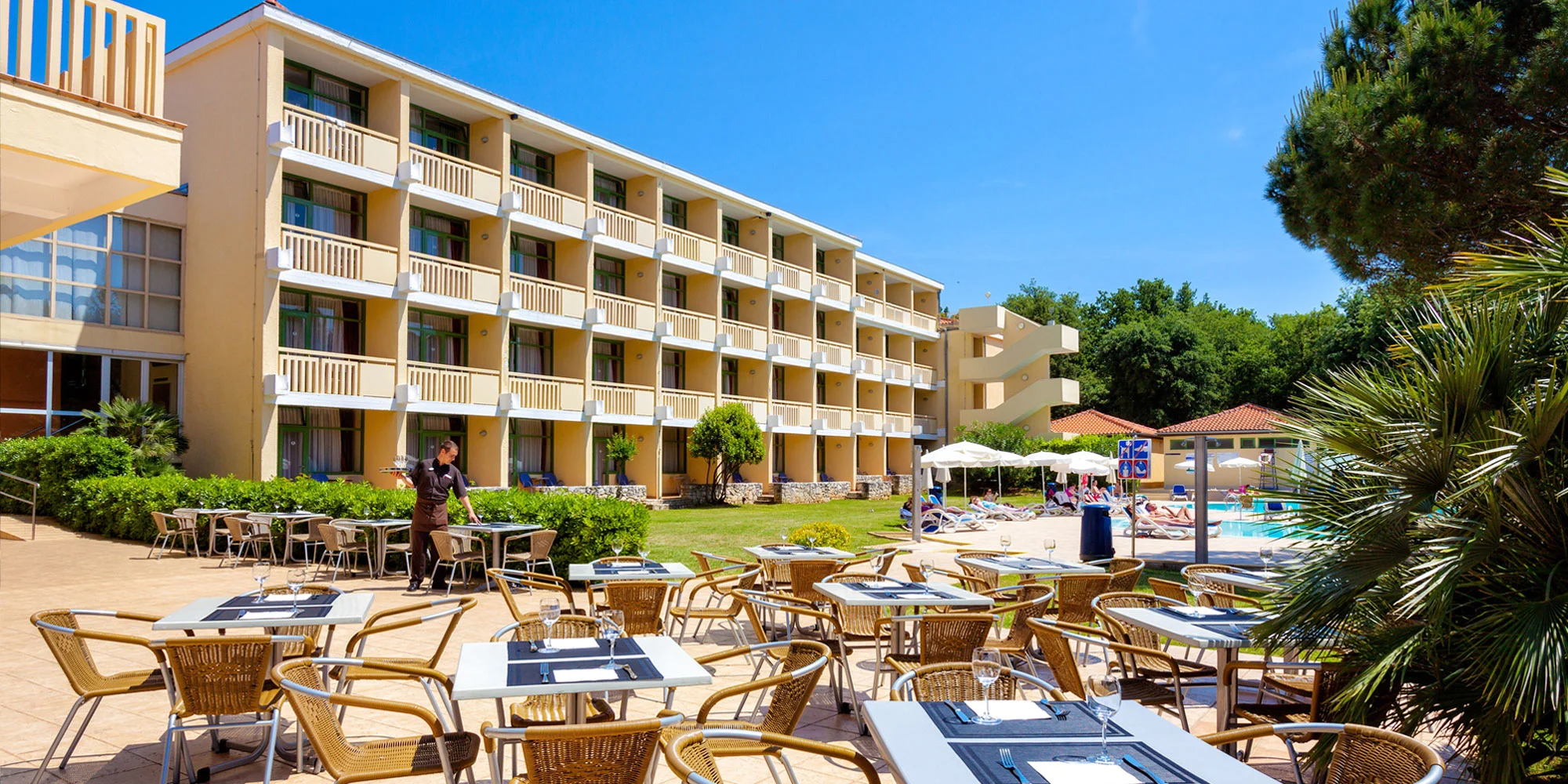 Dovolená v Chorvatsku: 4* hotel 100 metrů od pláže, bazény a all inclusive