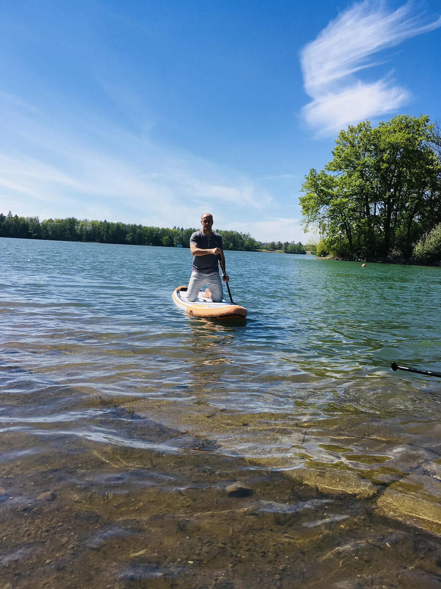 Zapůjčení paddleboardu na Žermanické přehradě pro 1 i 2 osoby na 2 hodiny