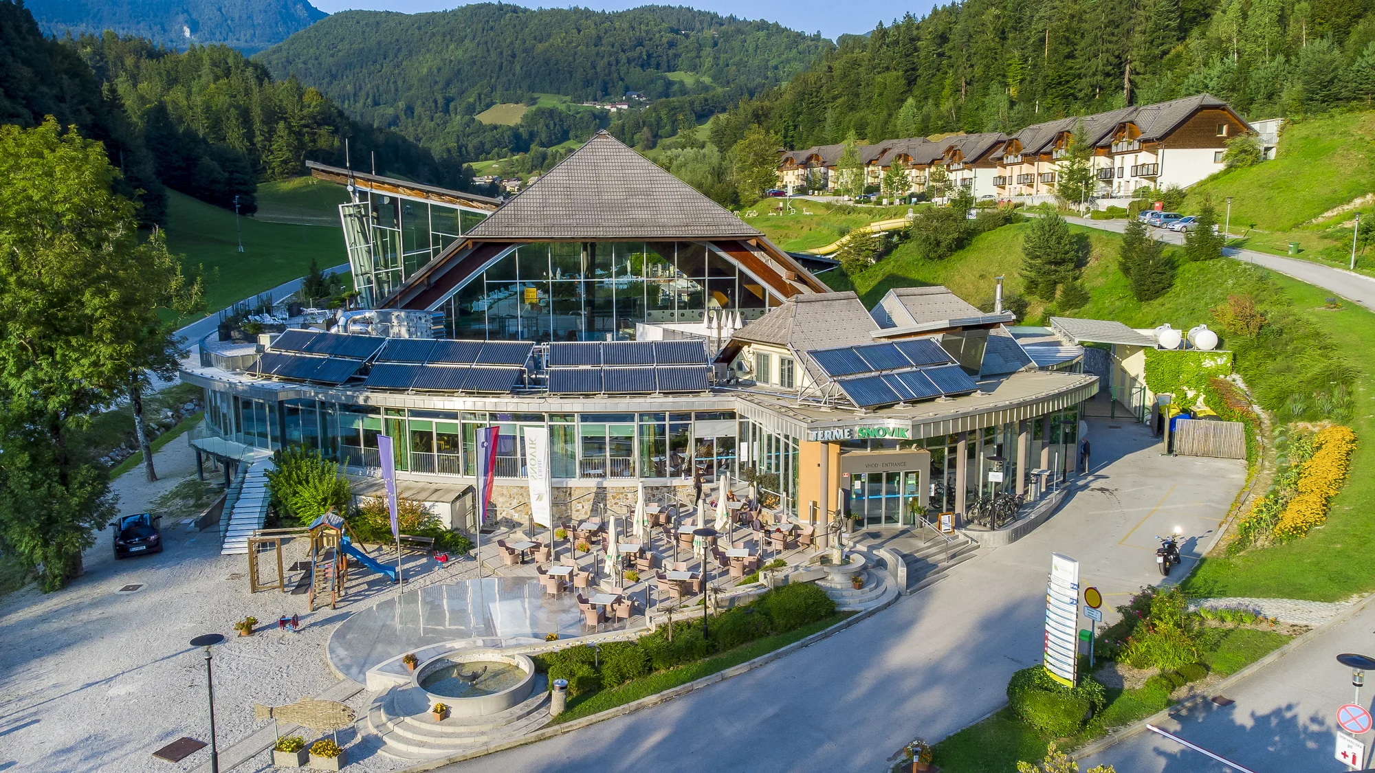 Aktivní dovolená i relax ve Slovinsku: hotel s ekotermálními bazény uprostřed krásné přírody, strava