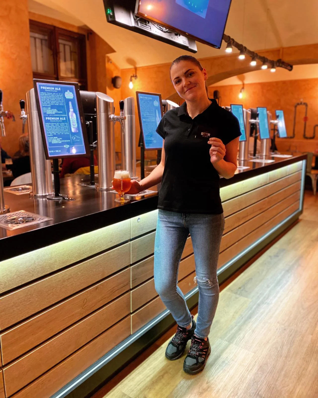 Otevřený voucher na jídlo, degustaci piva i nealko v Beer Point Prague