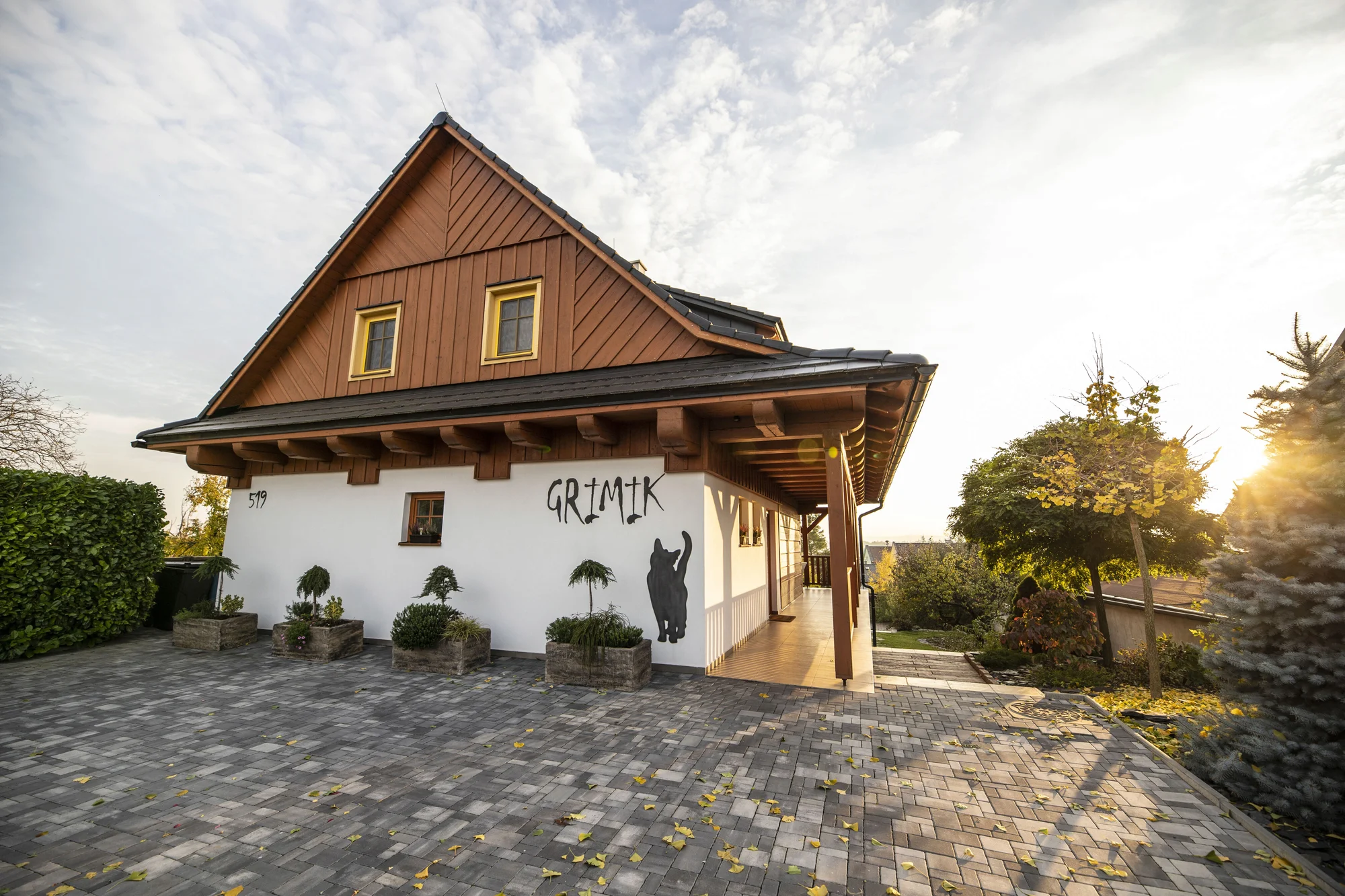 Luxusní privátní wellness v poloroubence: 120 minut relaxace až pro 4 osoby