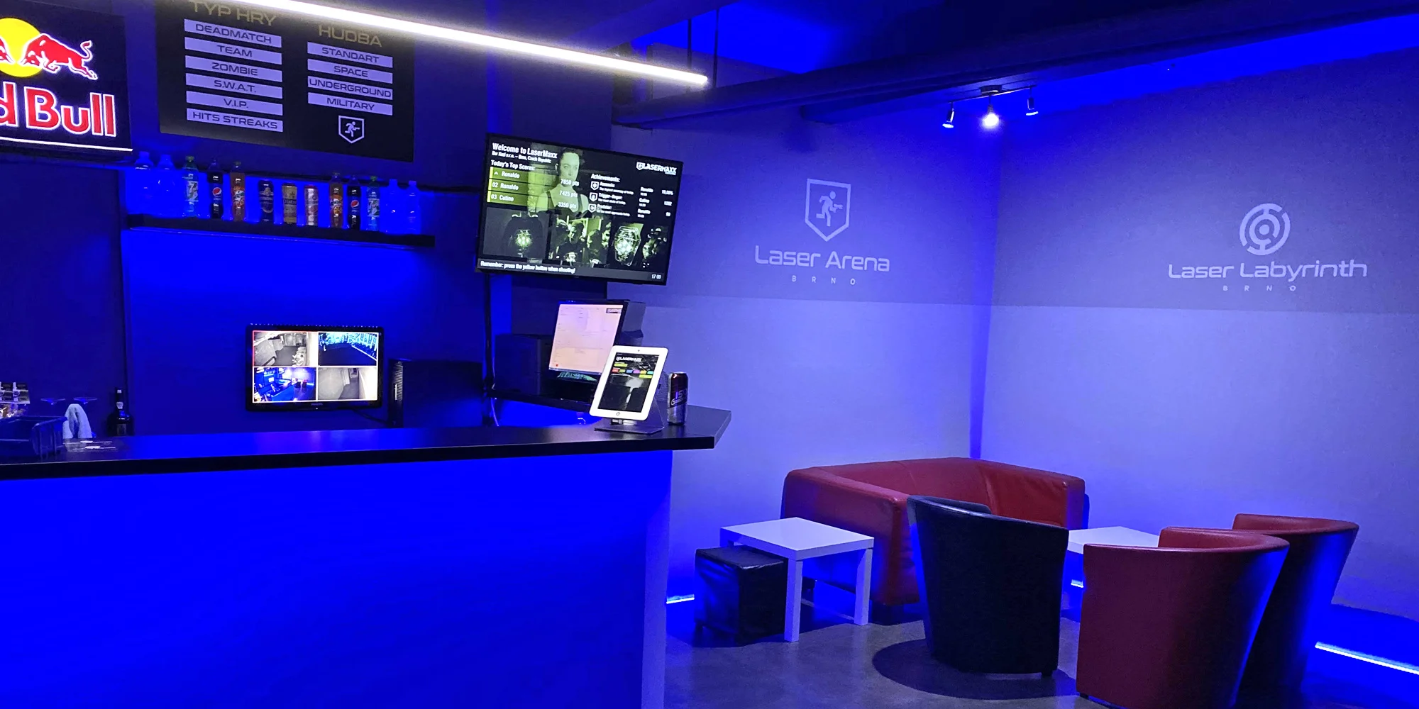 Nové laserové bludiště. Až 2 hry v prvním laserovém bludišti v ČR pro 1–4 hráče