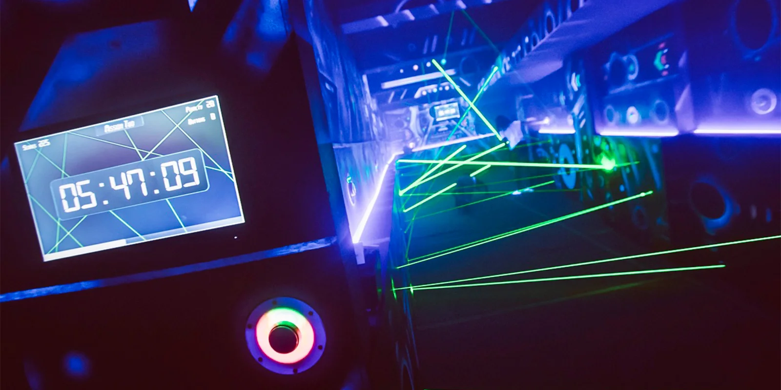 Nové laserové bludiště. Až 2 hry v prvním laserovém bludišti v ČR pro 1–4 hráče