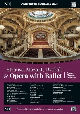 Vstupenka na koncert vážné hudby: Strauss, Mozart, Dvořák & Opera a balet