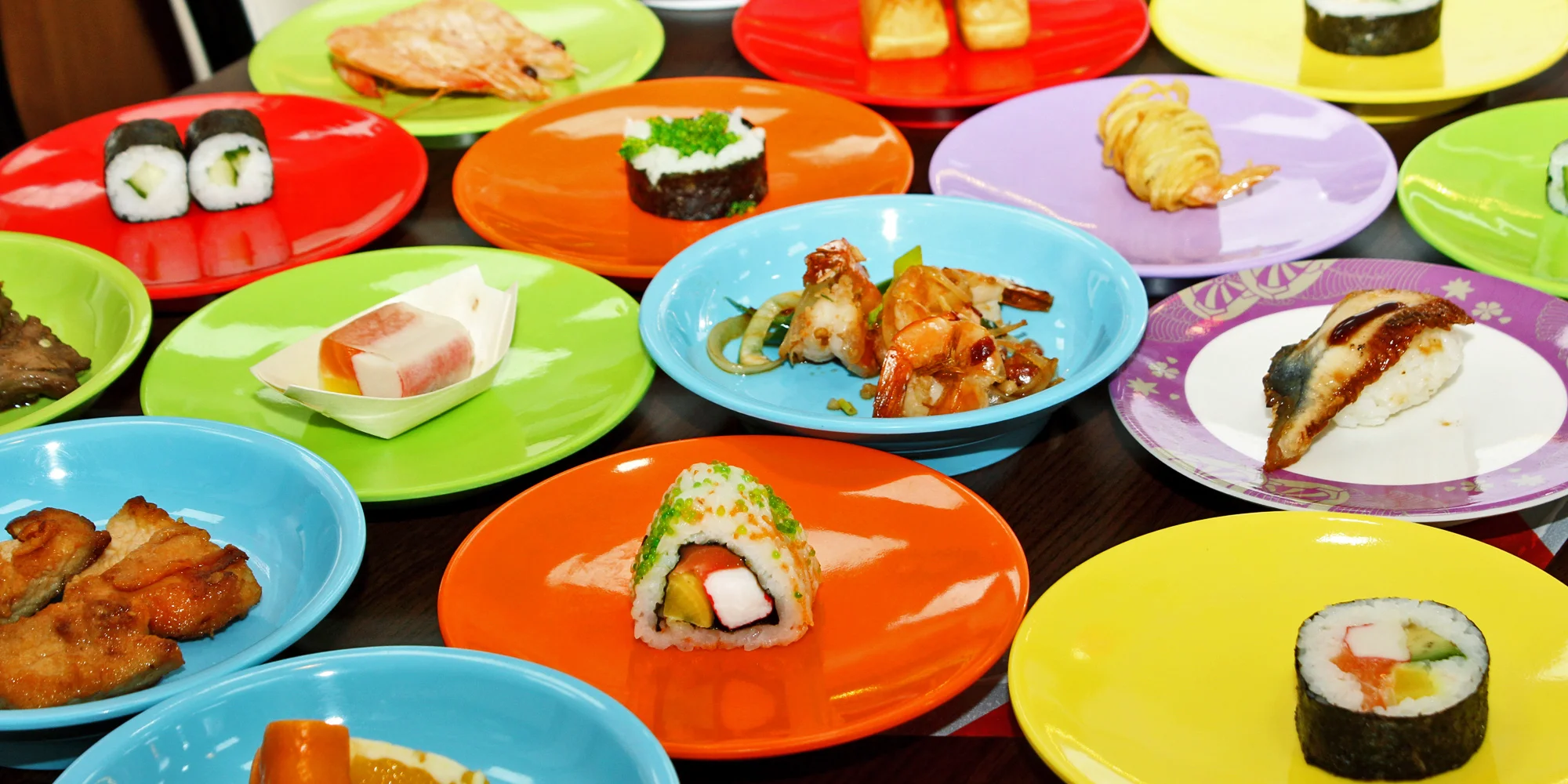 Running sushi: 2hodinová asijská hostina plná dobrot, všední dny i víkendy
