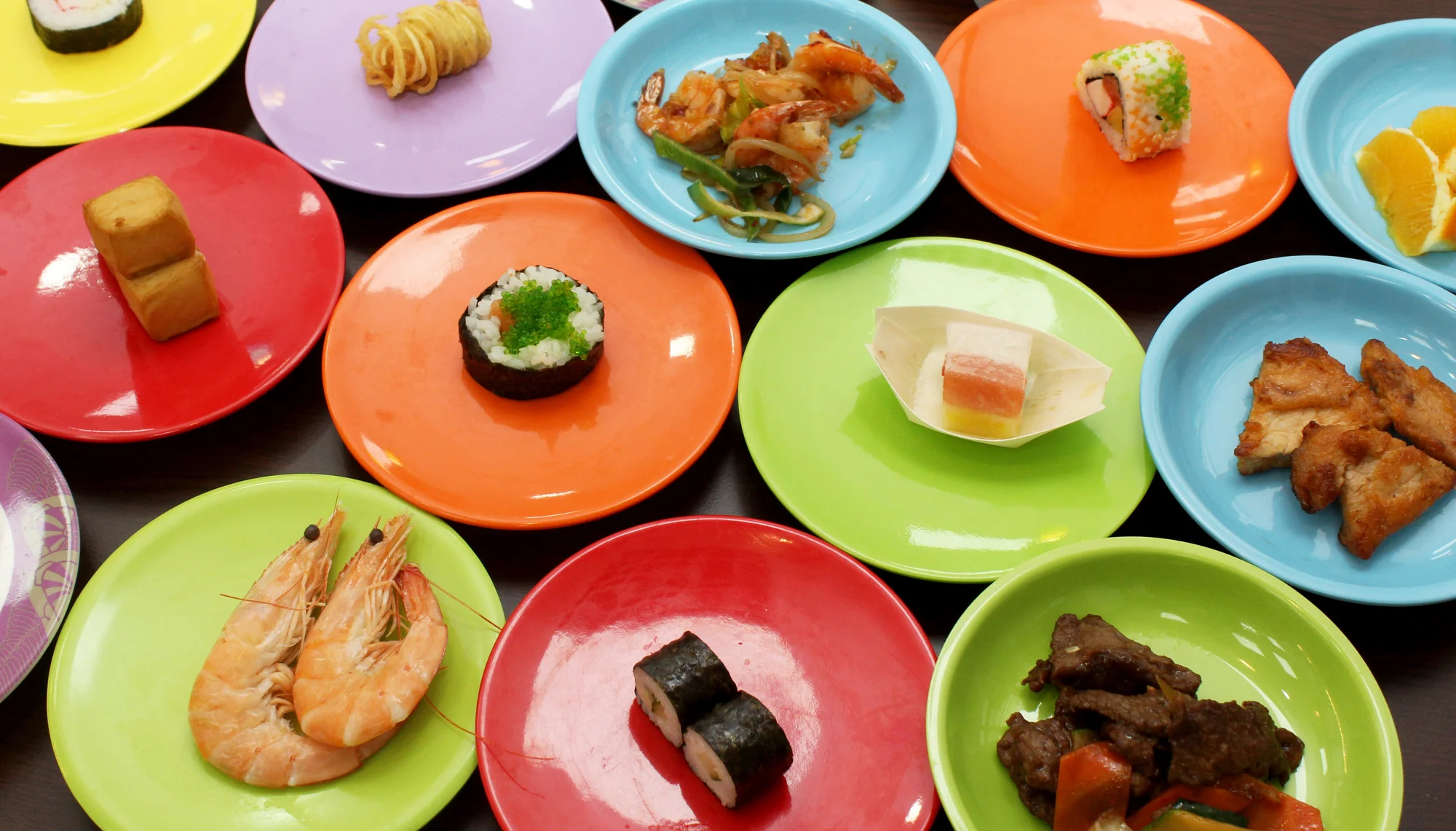 Running sushi: 2hodinová asijská hostina plná dobrot, všední dny i víkendy