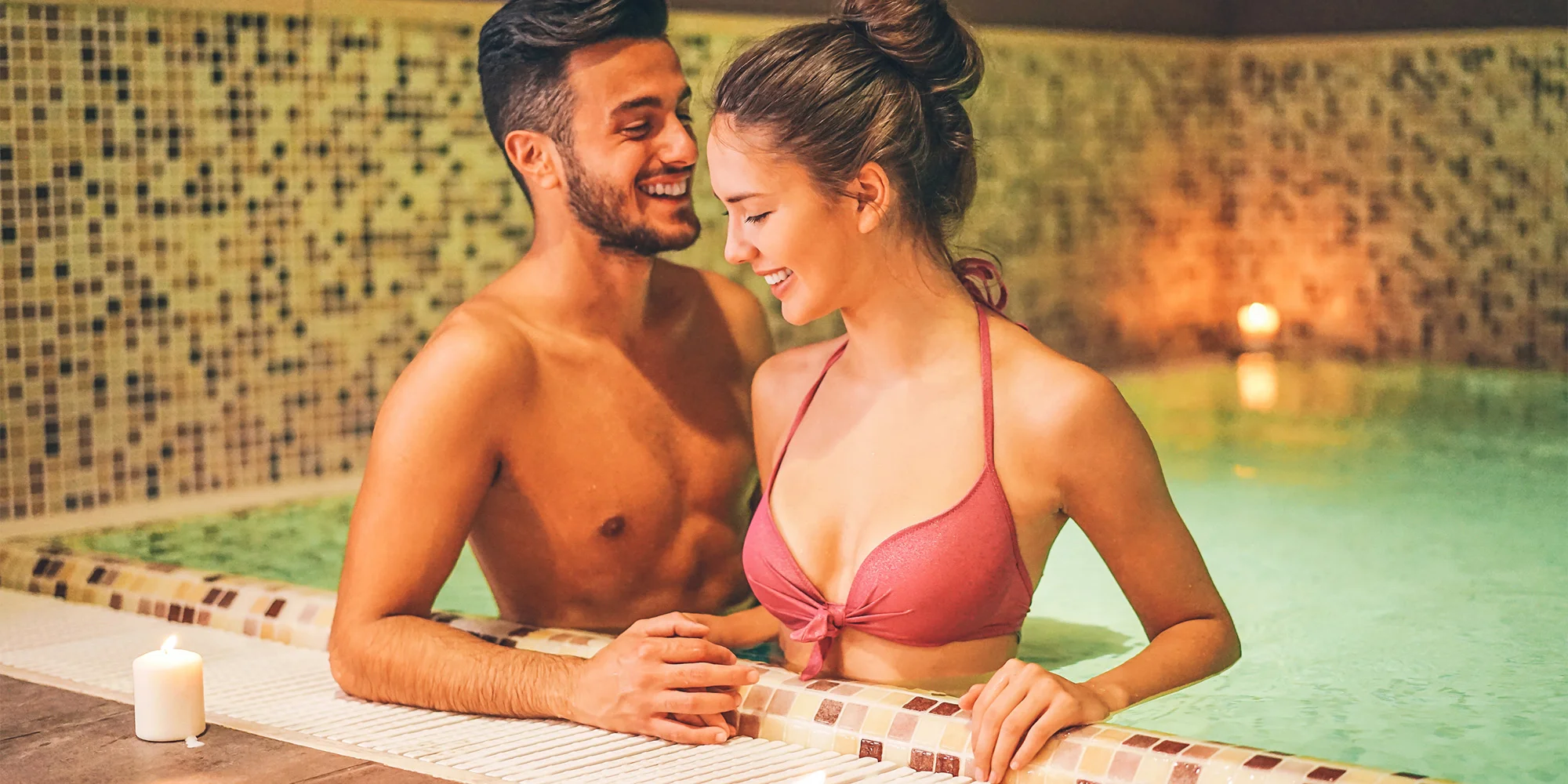 Vstup do privátního bazénu a sauny na 90 nebo 120 min. ve Fitku Eden pro 1 i 2 osoby