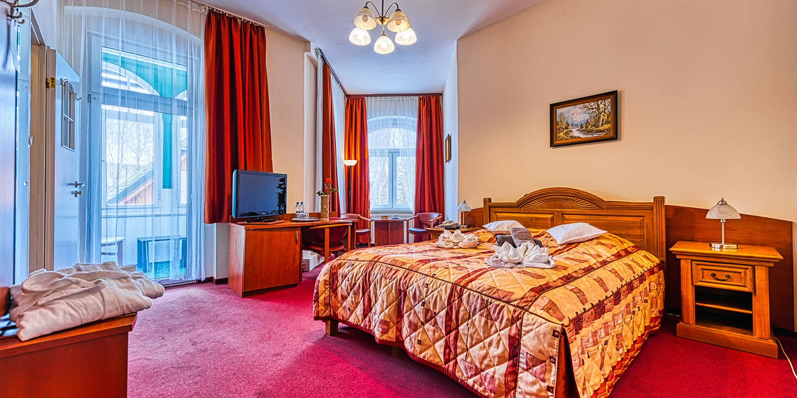 Relax v polských Jizerkách: hotel s polopenzí, neomezený wellness, solná jeskyně