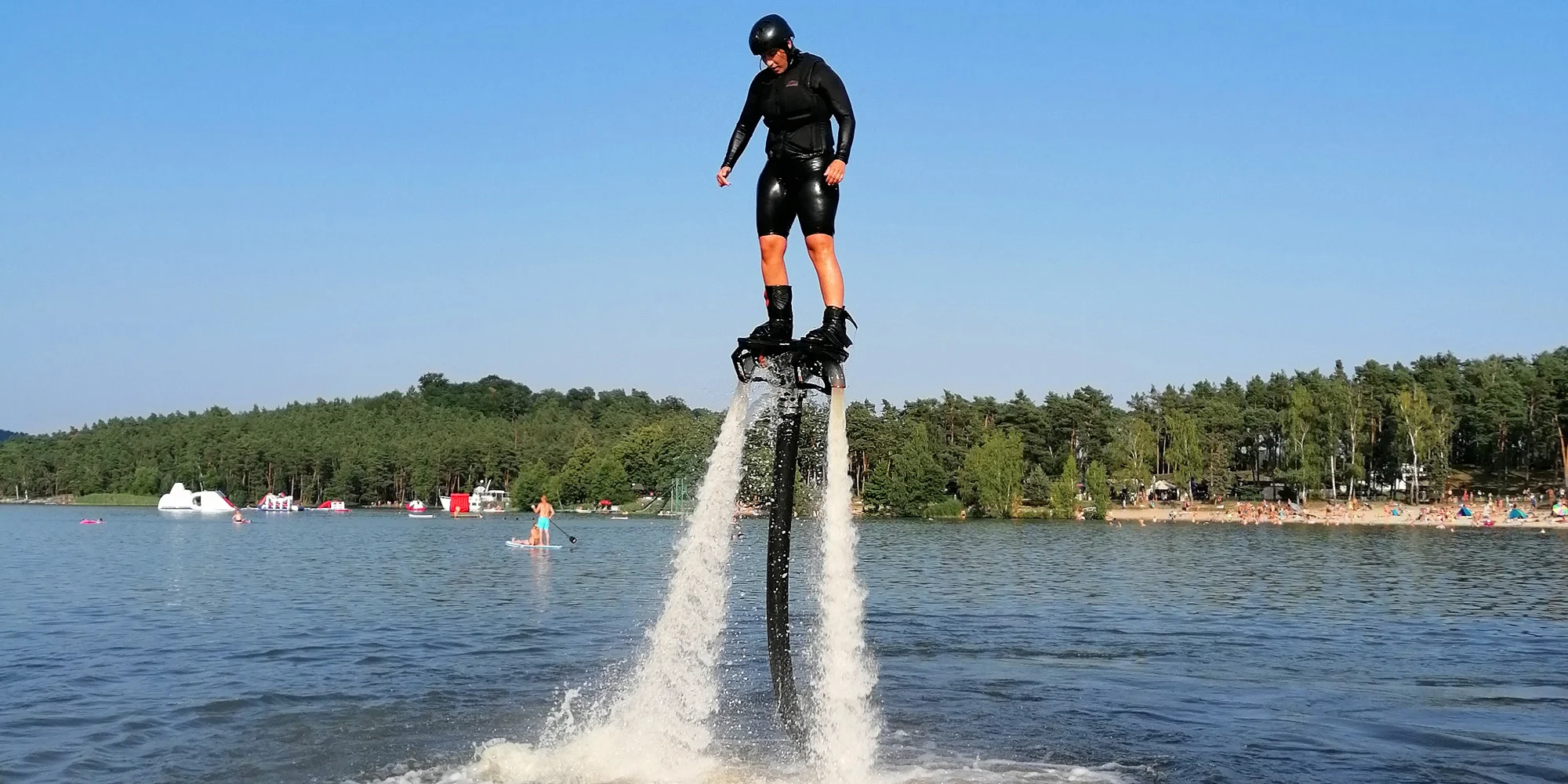 Flyboard: let nad hladinou v Brně, Ostravě, Plzni, Praze nebo České Lípě