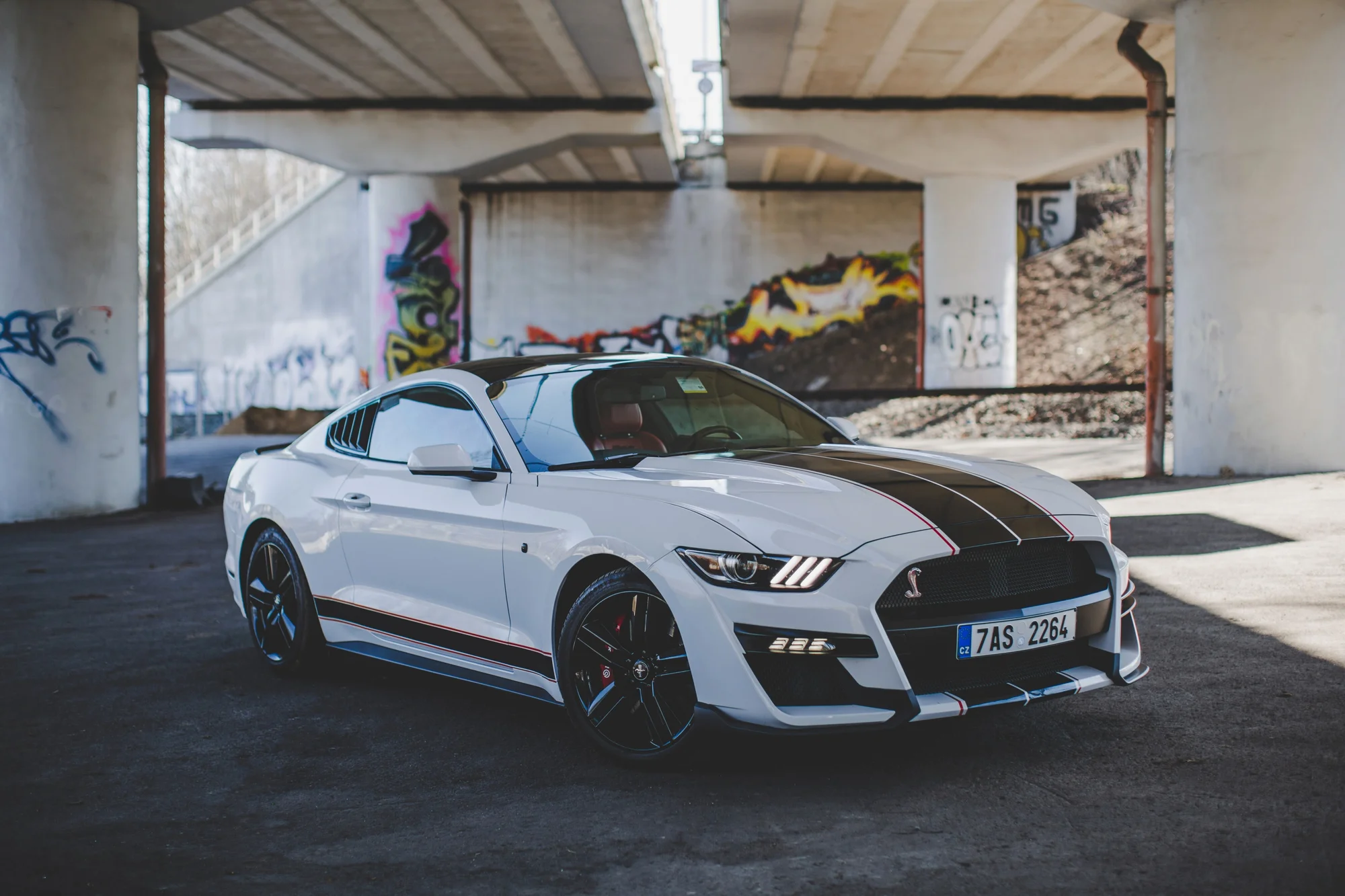 Zapůjčení Fordu Mustang na 24 nebo 48 hodin i celý víkend