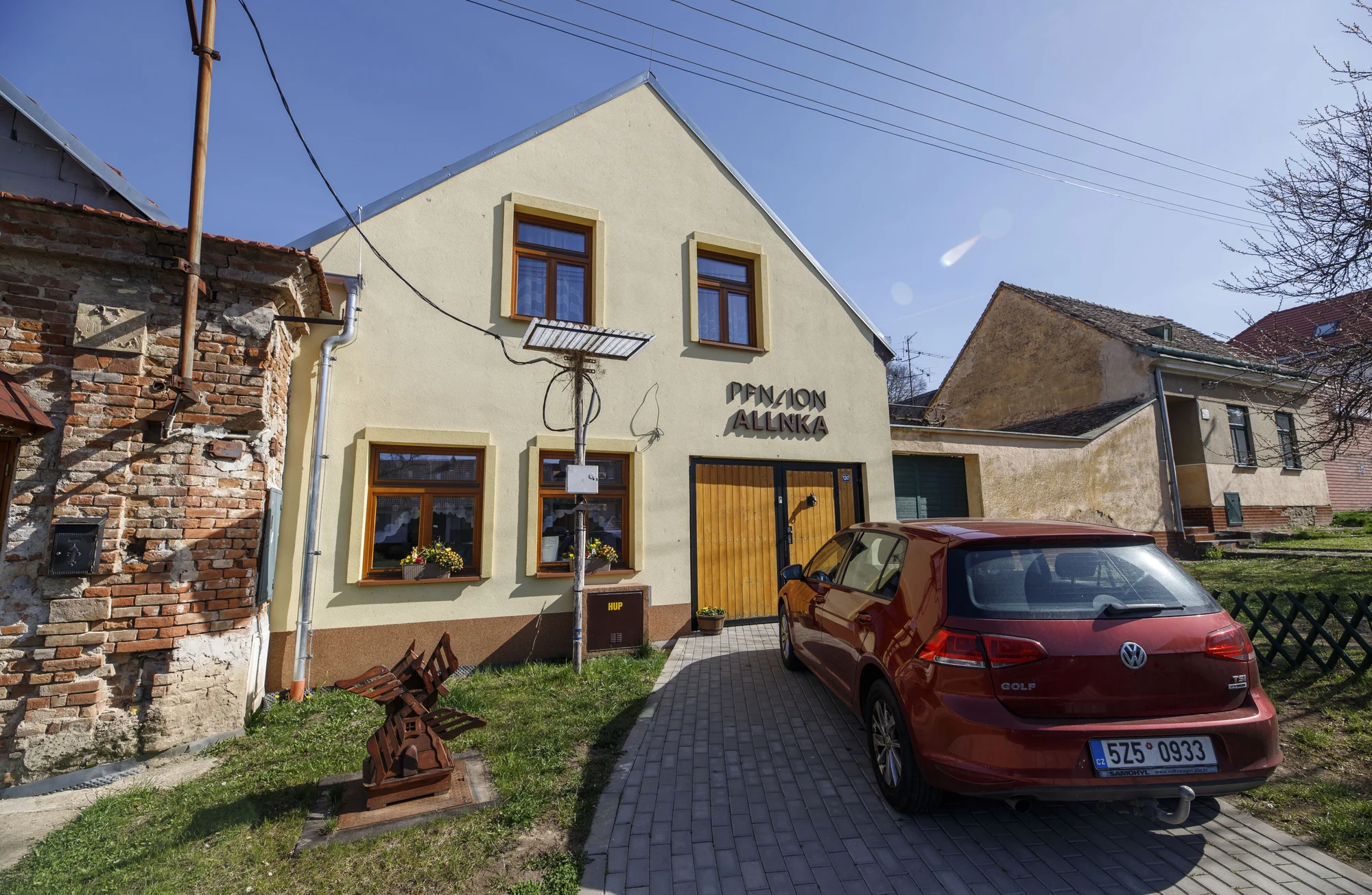 Penzion u valtického zámeckého parku i se snídaní a degustací