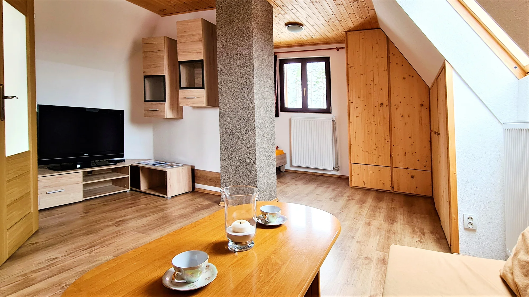Dovolená v chatě na Lipně: apartmány pro 5 osob nebo celá chata až pro 10 osob