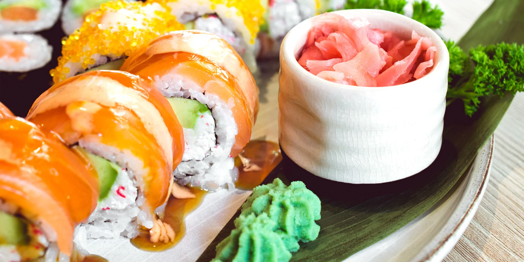 Na sushi do pasáže Alfa: 26 kousků s lososem, krabím krémem i avokádem