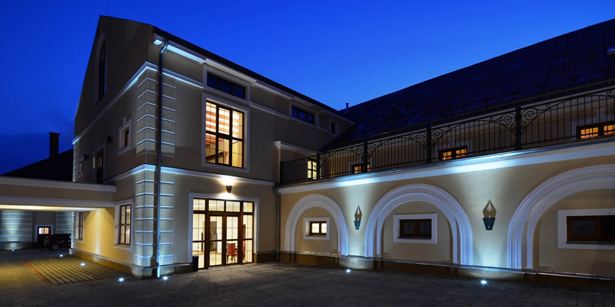 Krásný hotel u pivovaru Klášter: wellness a polopenze s večeřemi při svíčkách