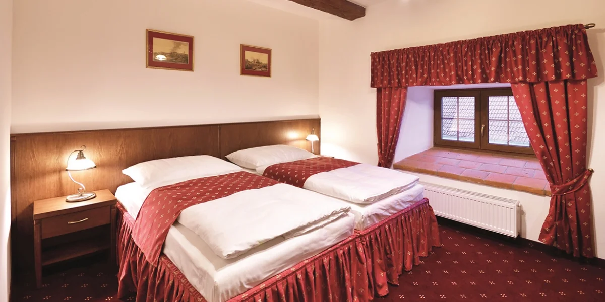 Krásný hotel u pivovaru Klášter: wellness a polopenze s večeřemi při svíčkách